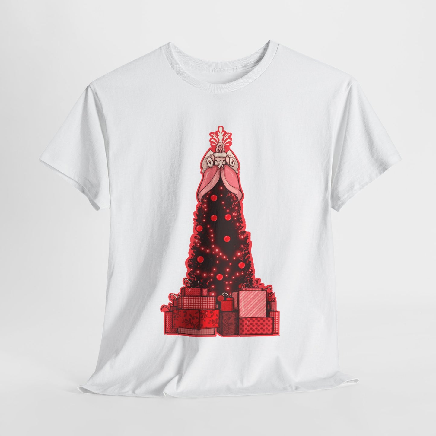 Dickmas Tree Unisex Heavy Cotton Tee
