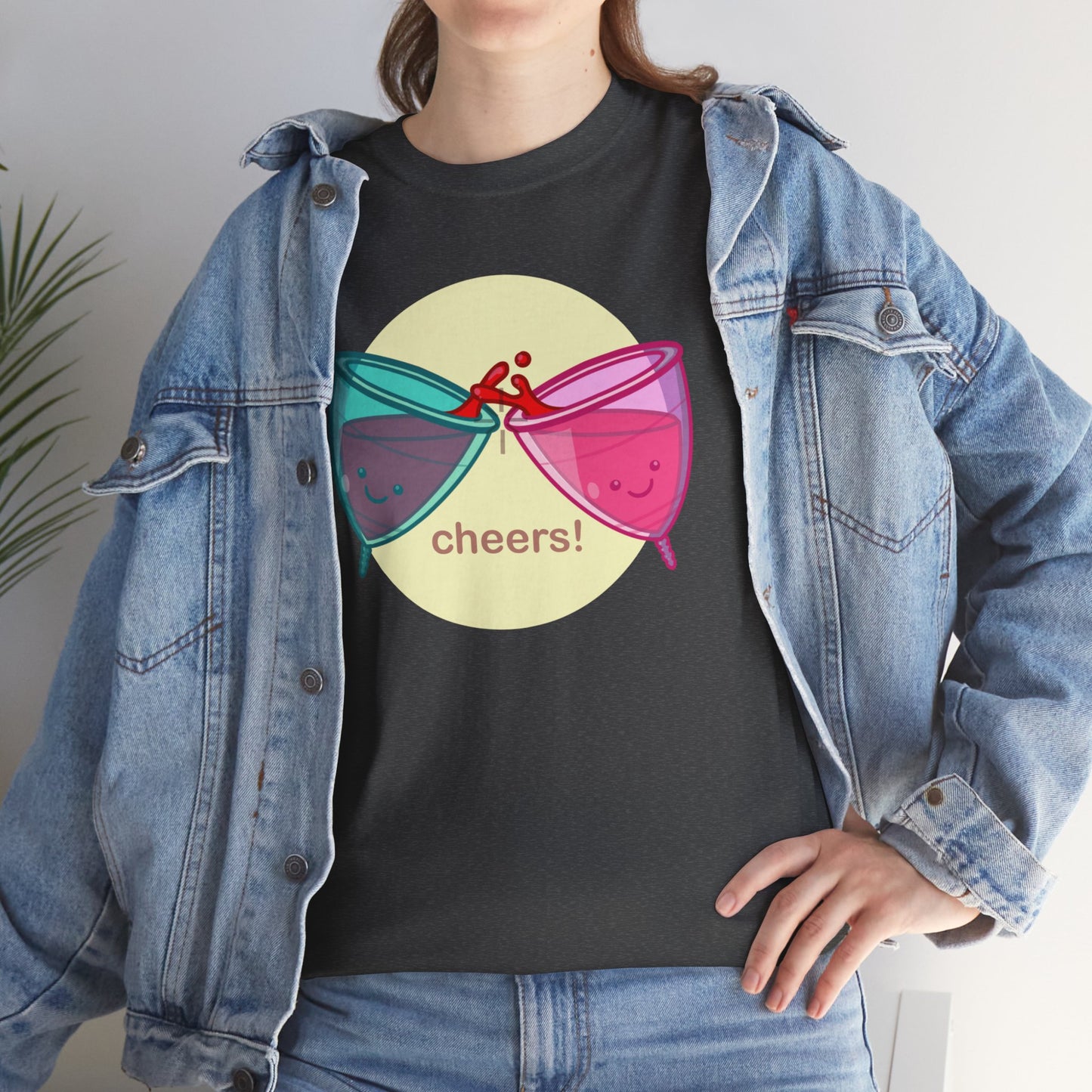 Cheers Unisex Heavy Cotton Tee