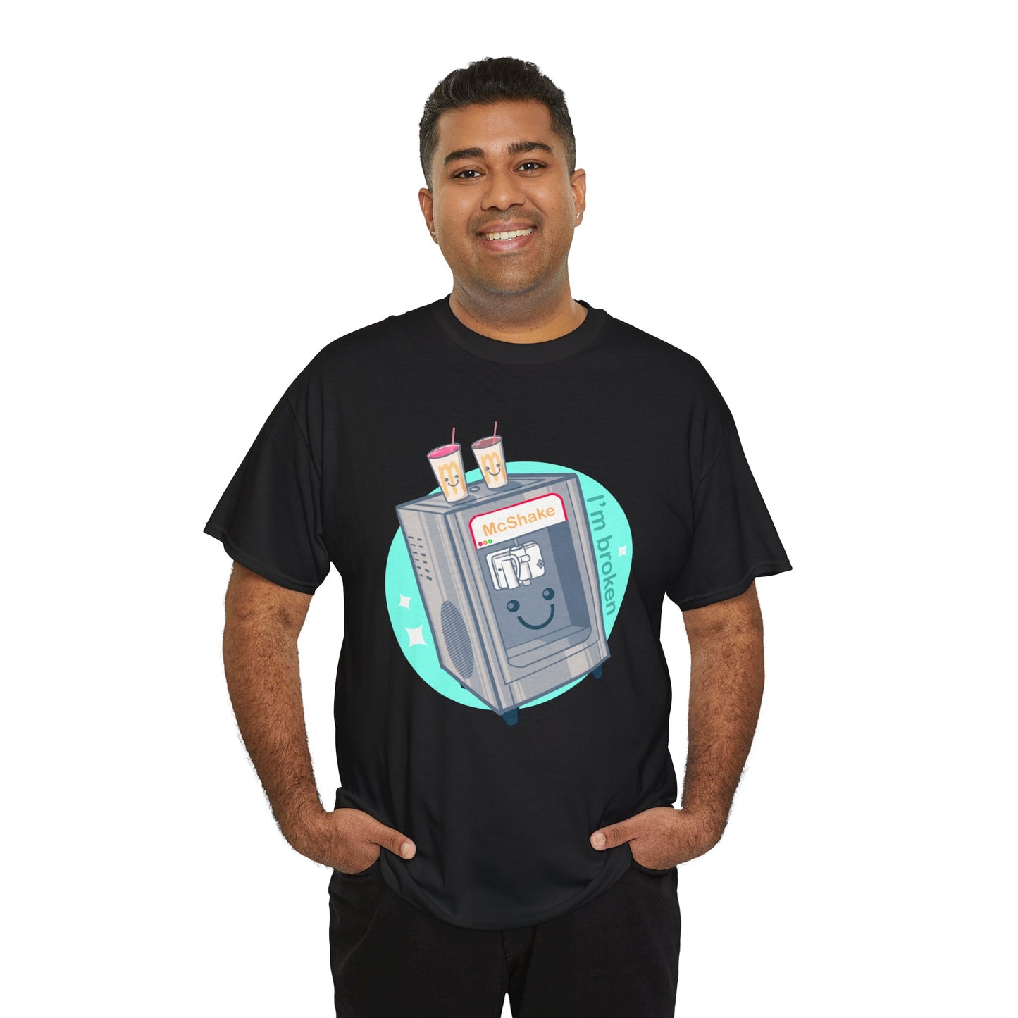 Shake Machine Unisex Heavy Cotton Tee