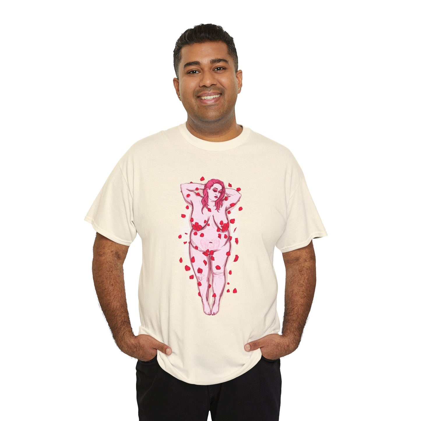 Stretch Heart Unisex Heavy Cotton Tee