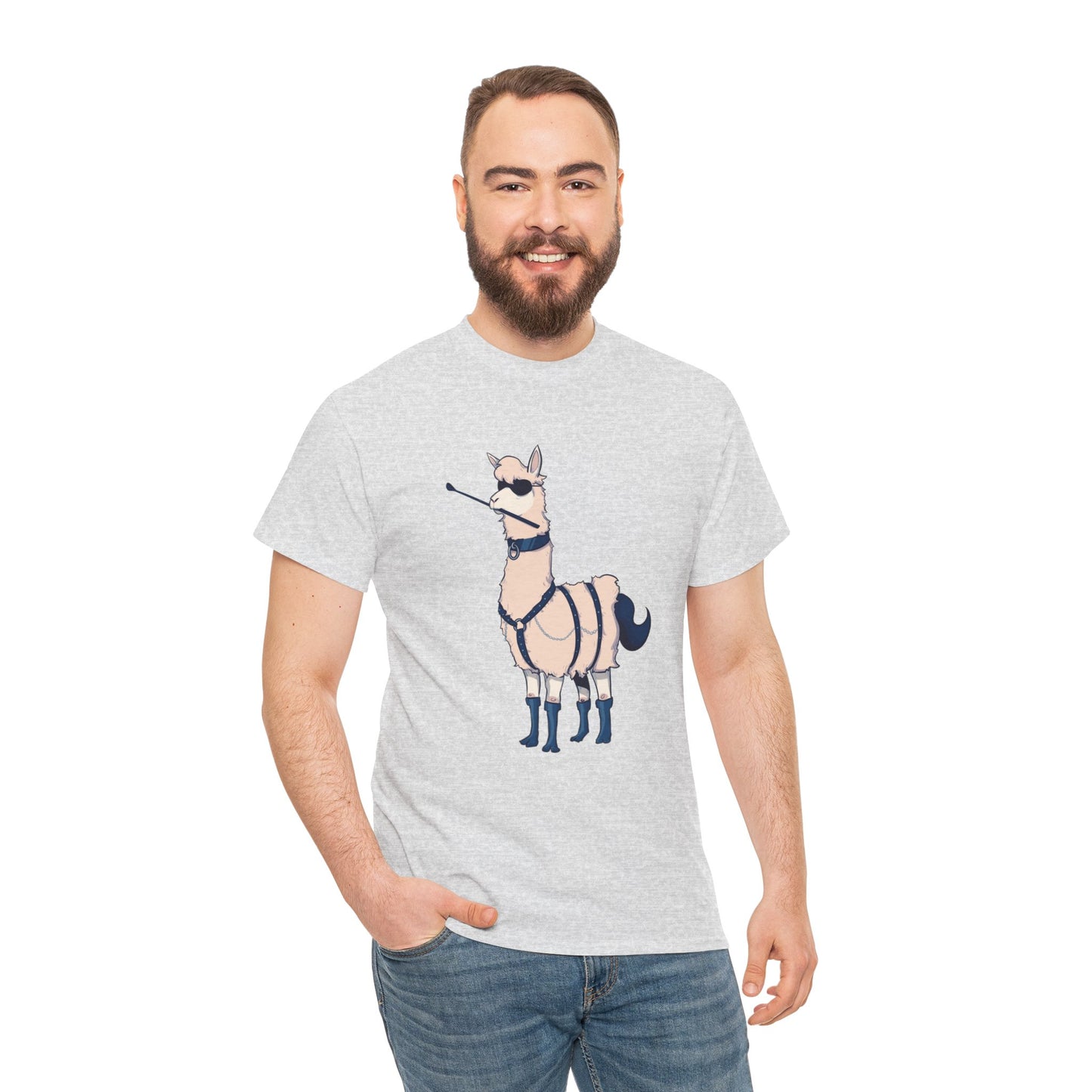 Party Llama Unisex Heavy Cotton Tee