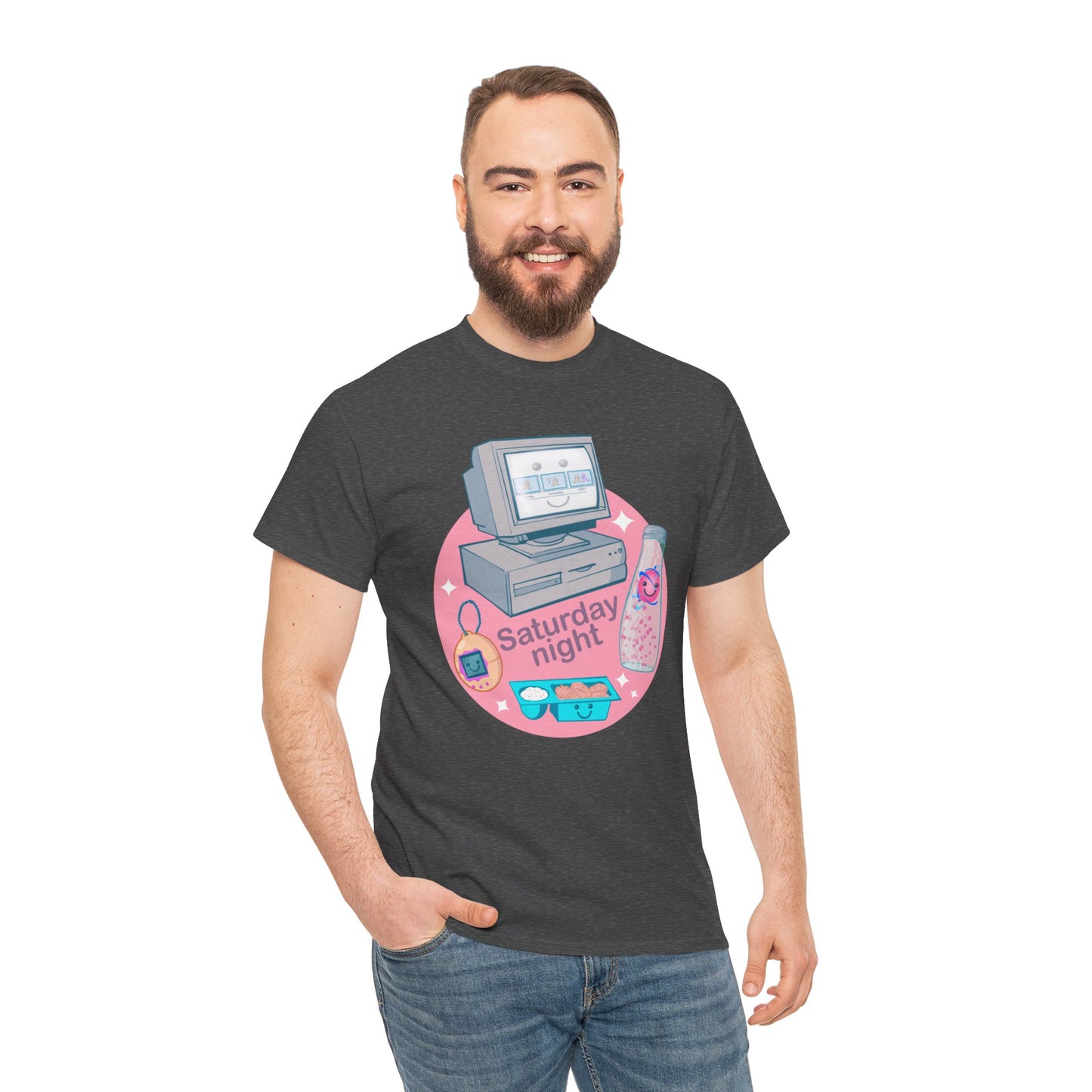 Saturday Night Unisex Heavy Cotton Tee