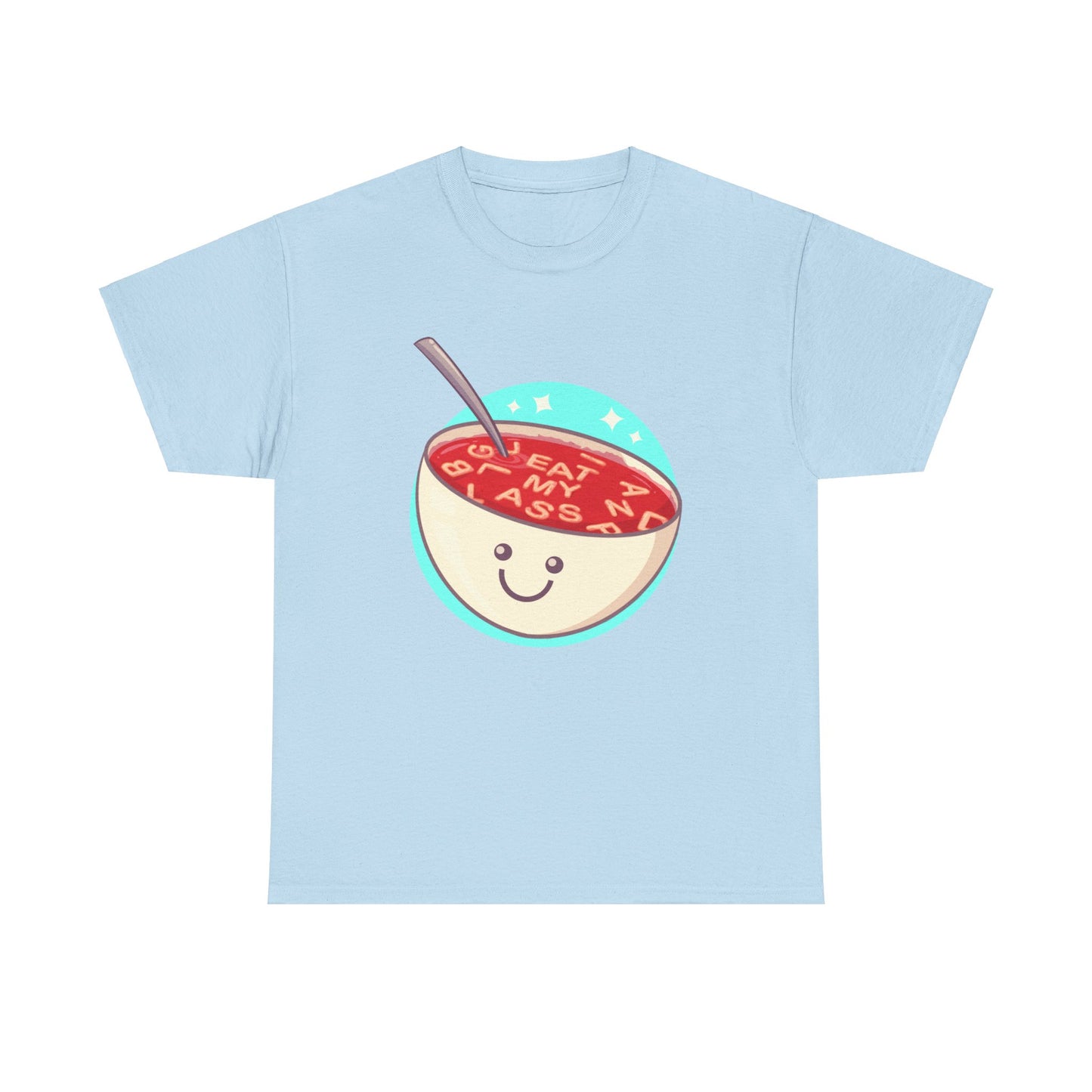 Alphabet Soup Unisex Heavy Cotton Tee