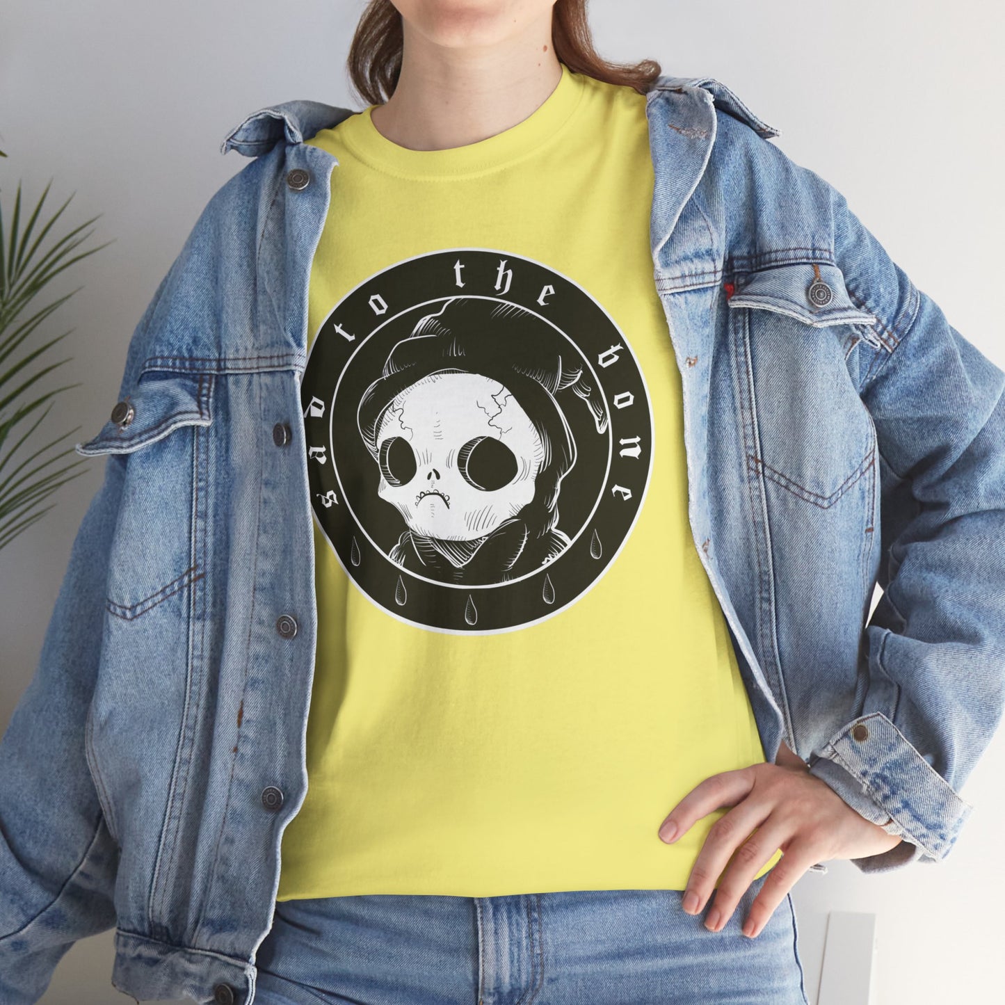 Sad To The Bone Unisex Heavy Cotton Tee