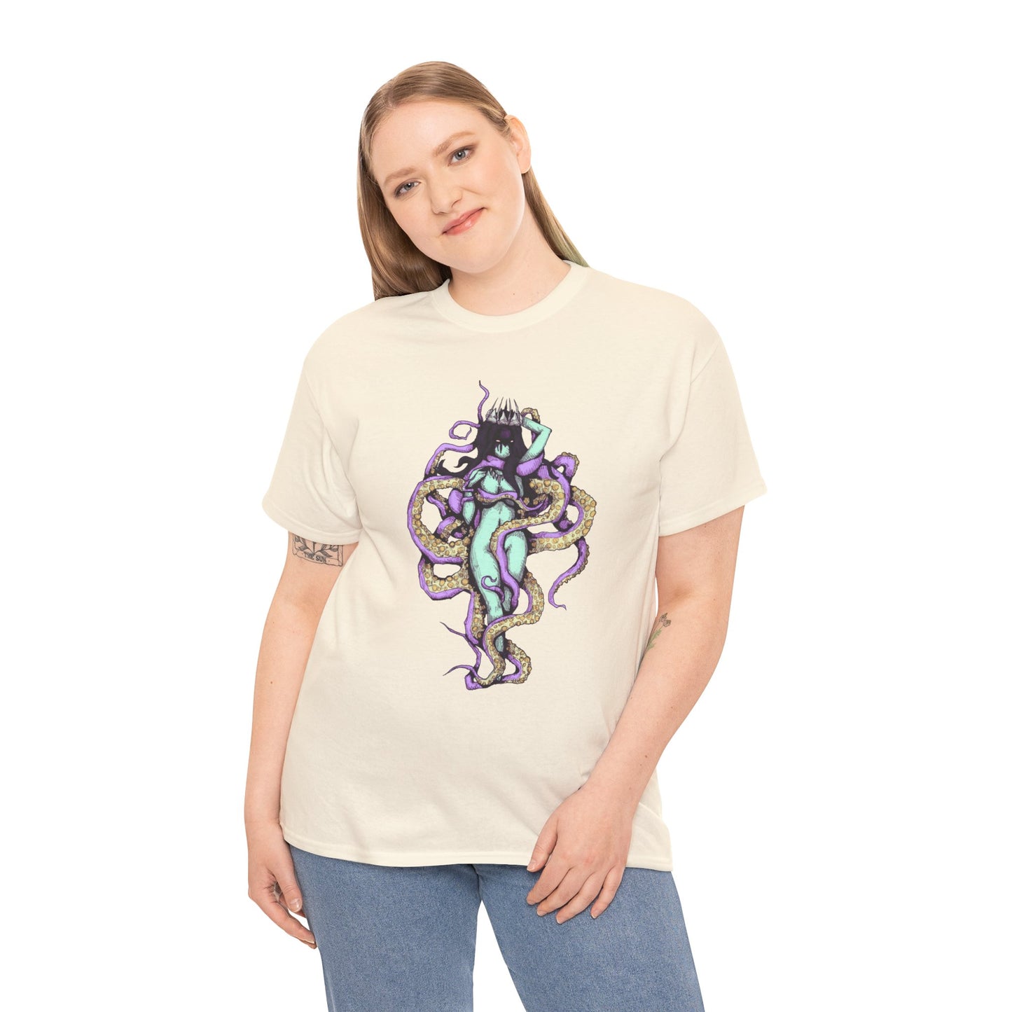 Octo-Witch Unisex Heavy Cotton Tee