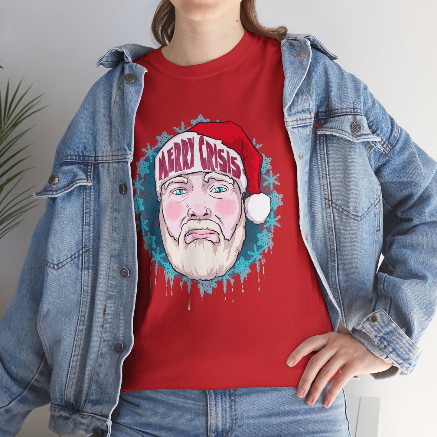 Merry Crisis Unisex Heavy Cotton Tee