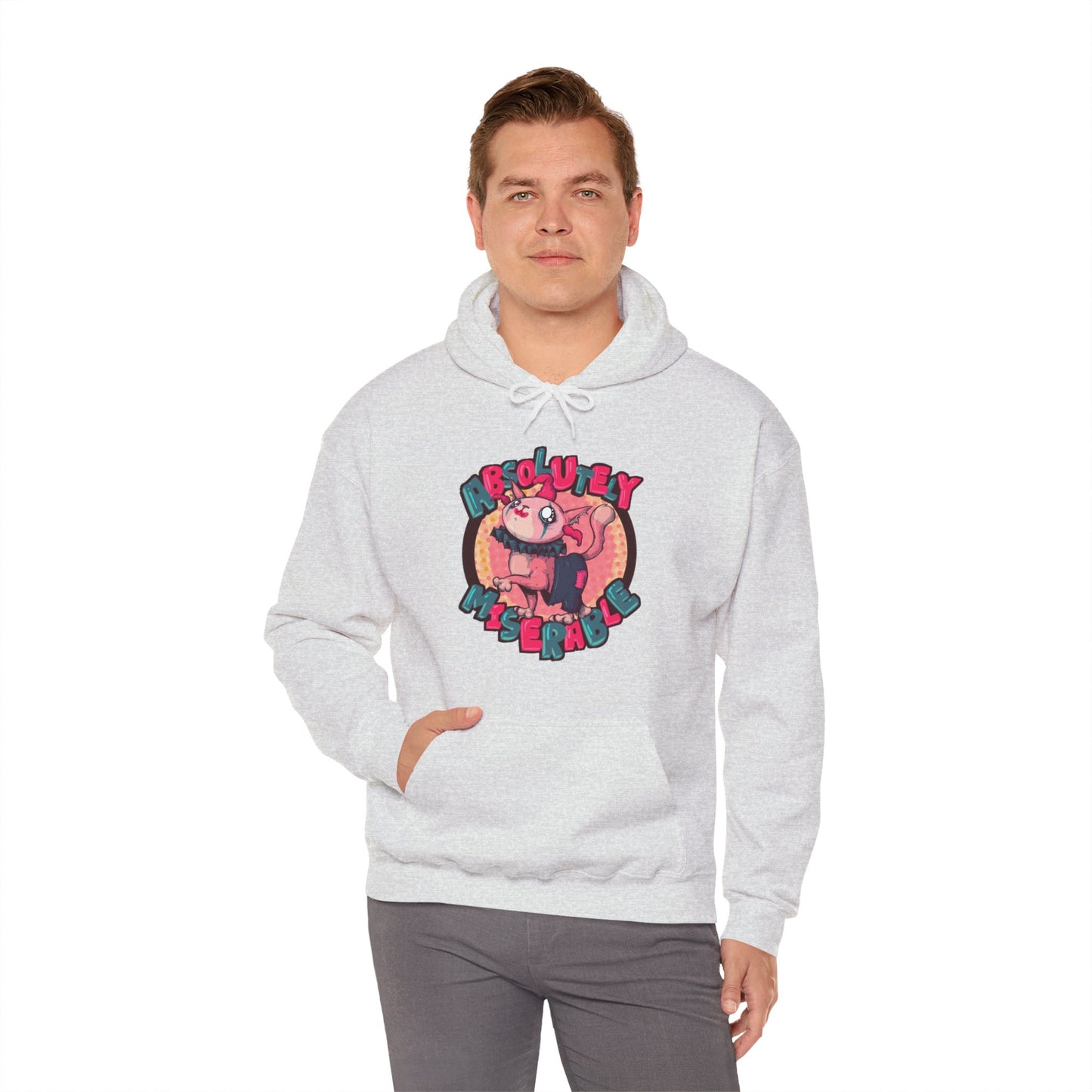 Absolutely Miserable Unisex Heavy Blend Hooded Sweatshirt