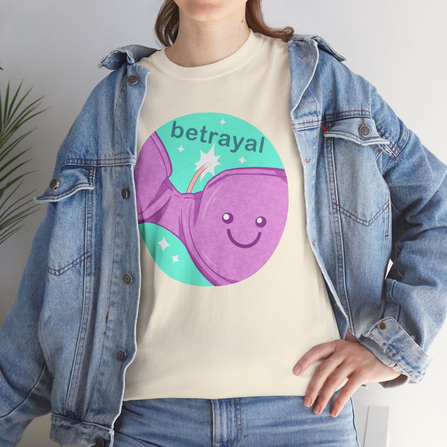 Bra Betrayal Unisex Heavy Cotton Tee