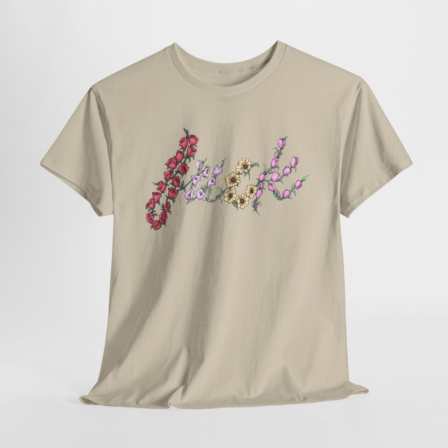 Floral AF Unisex Heavy Cotton Tee