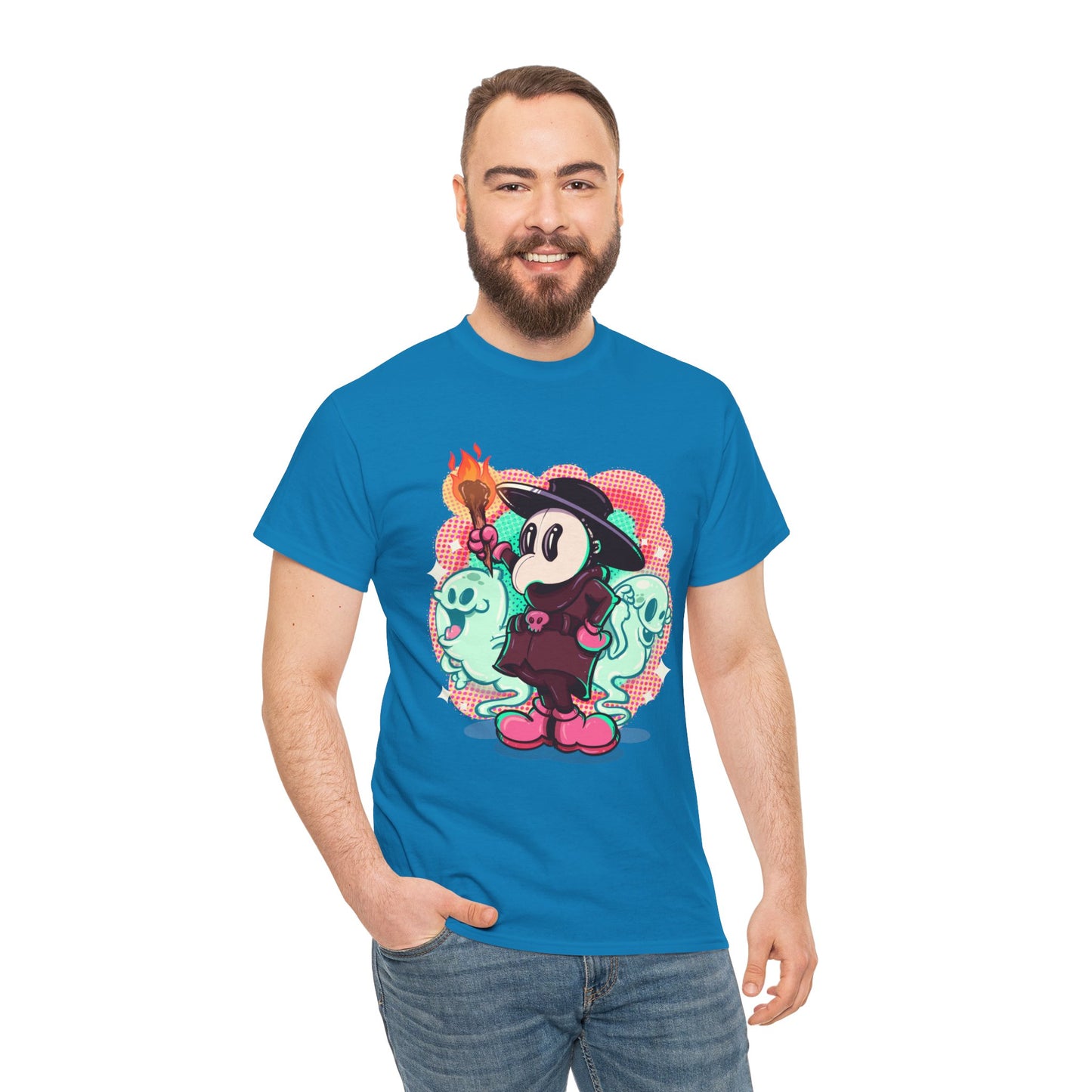 Rubber Hose Plague Doctor Unisex Heavy Cotton Tee