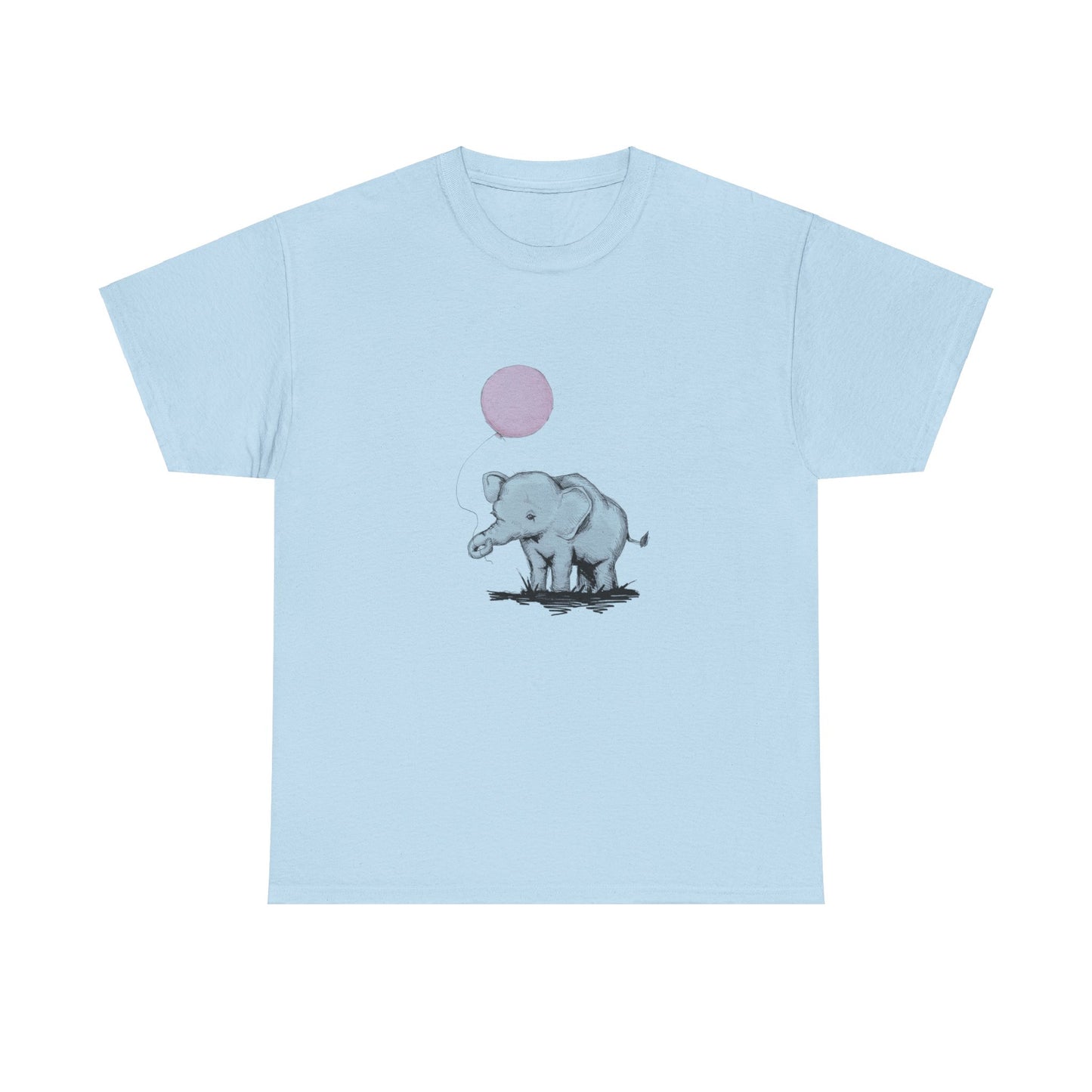 Baby Elephant Unisex Heavy Cotton Tee
