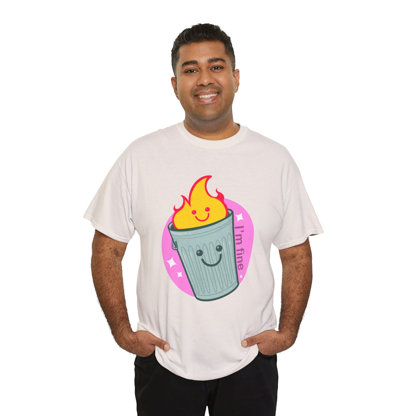 Trash Fire Unisex Heavy Cotton Tee