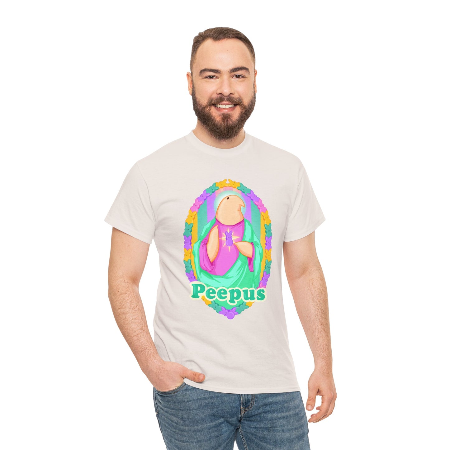 Peepus Unisex Heavy Cotton Tee