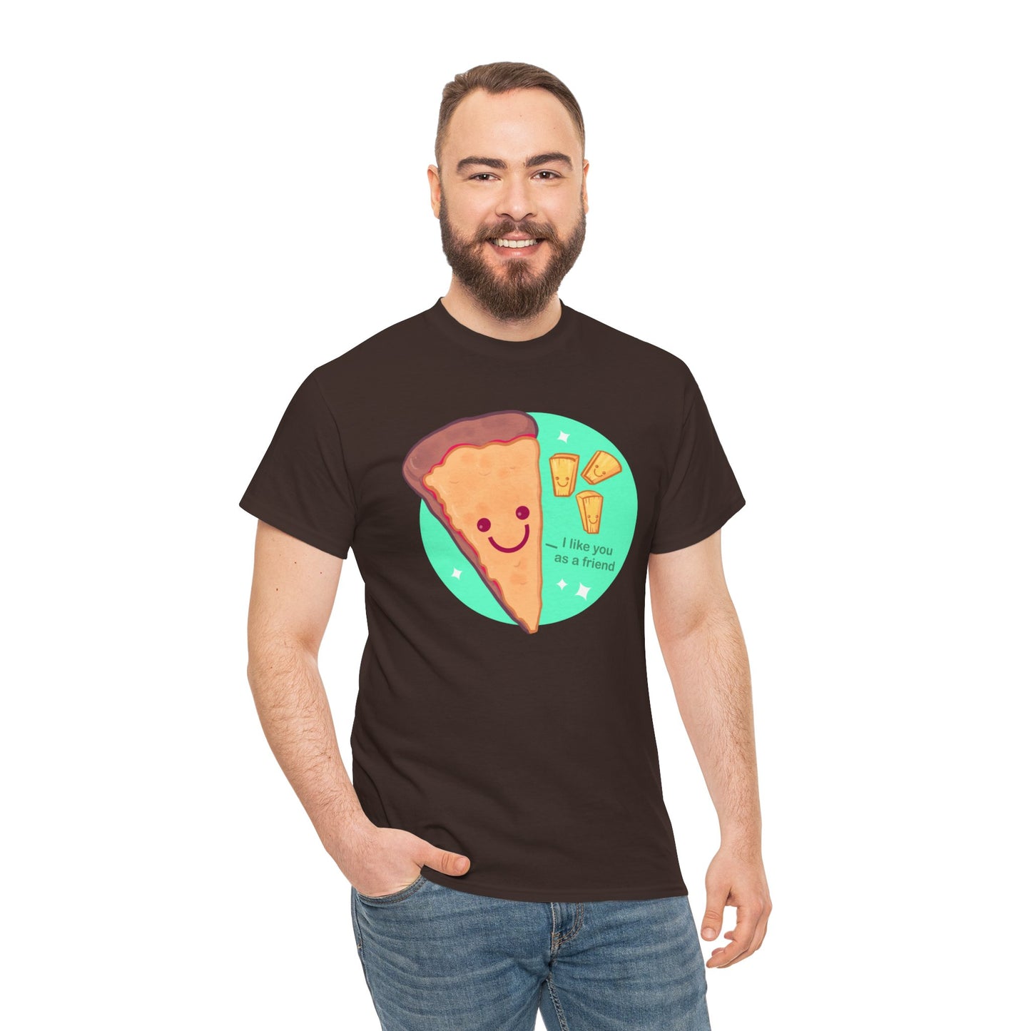 Just Friends Unisex Heavy Cotton Tee