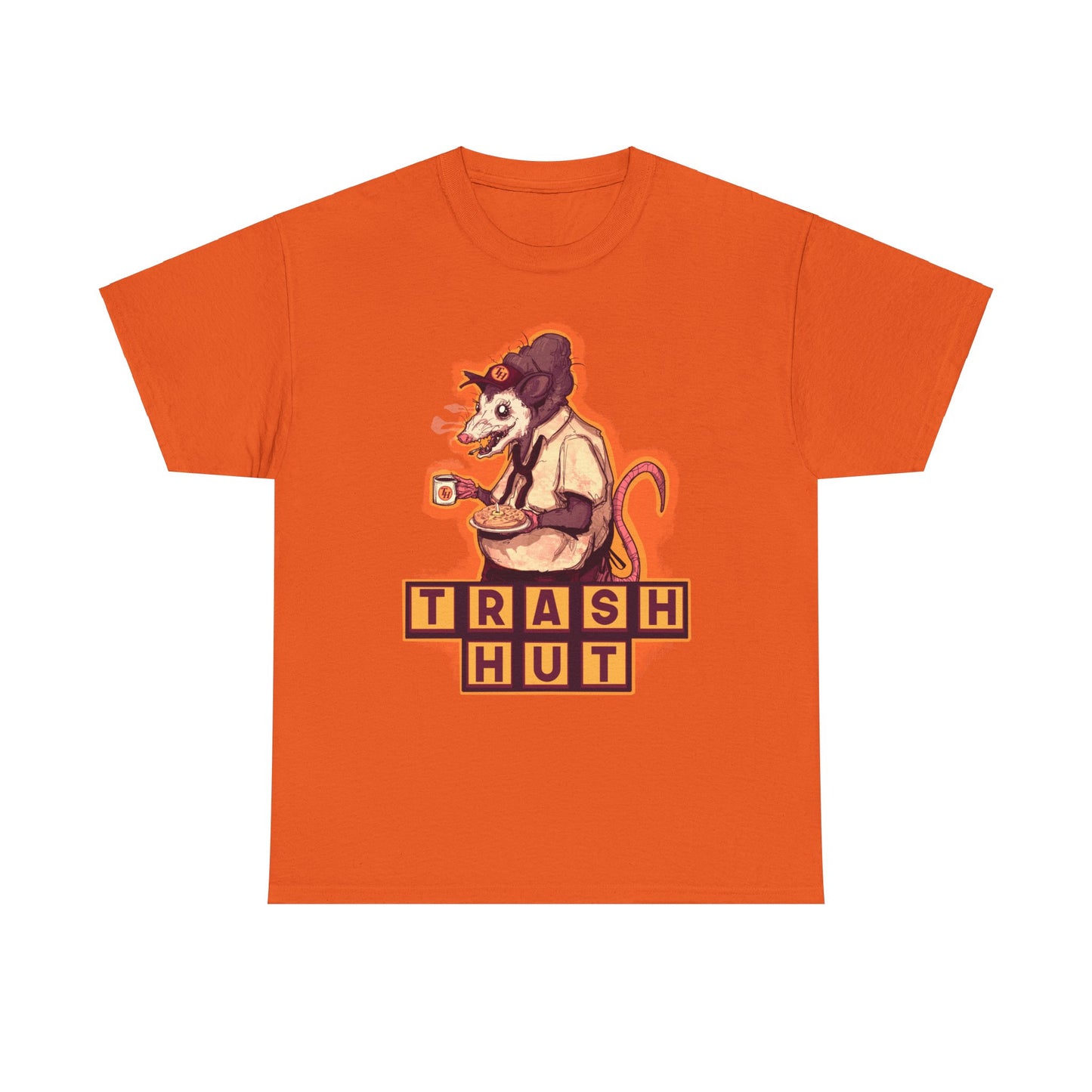 Trash Hut Unisex Heavy Cotton Tee