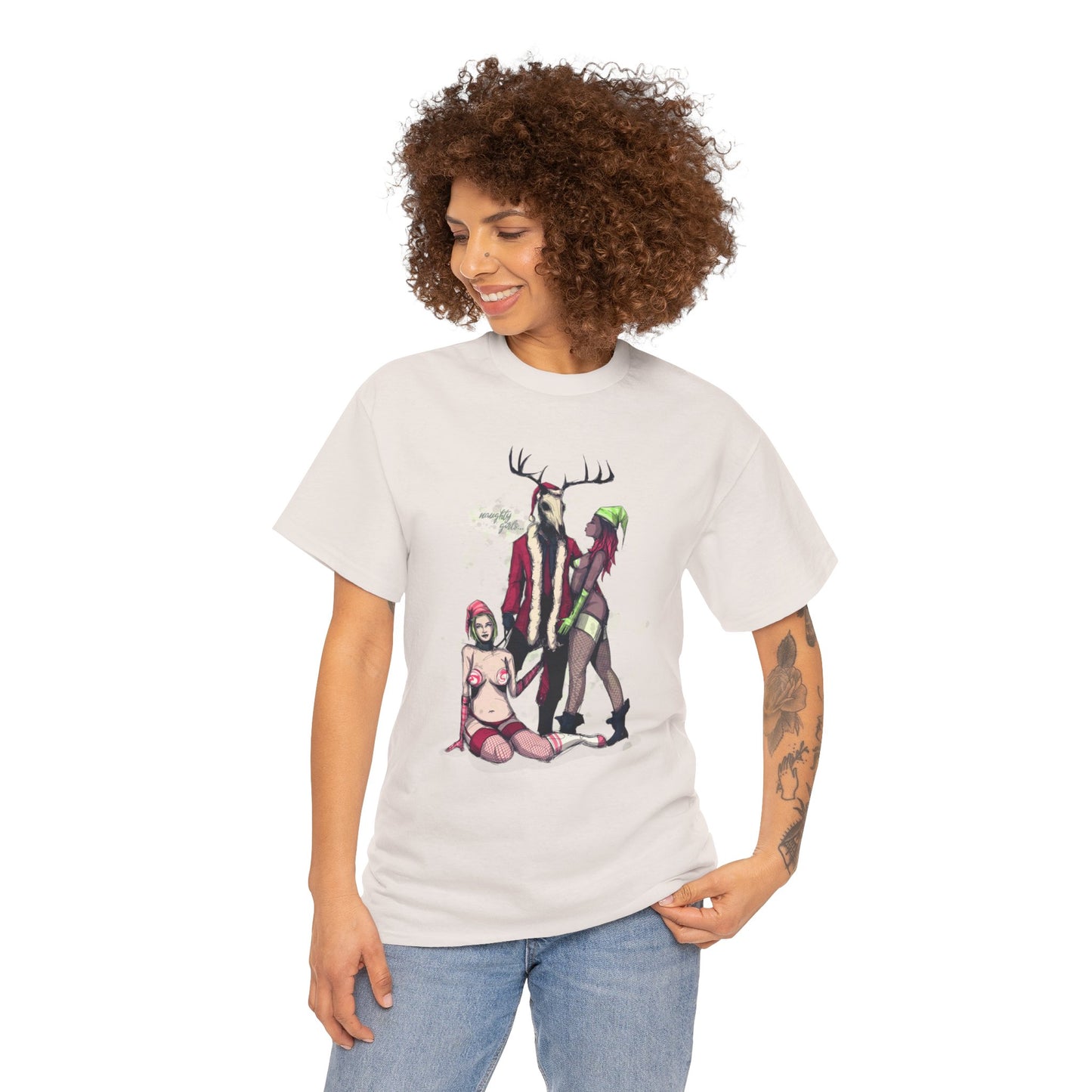 Deer Daddy Series 6: Daddy Claus Unisex Heavy Cotton Tee