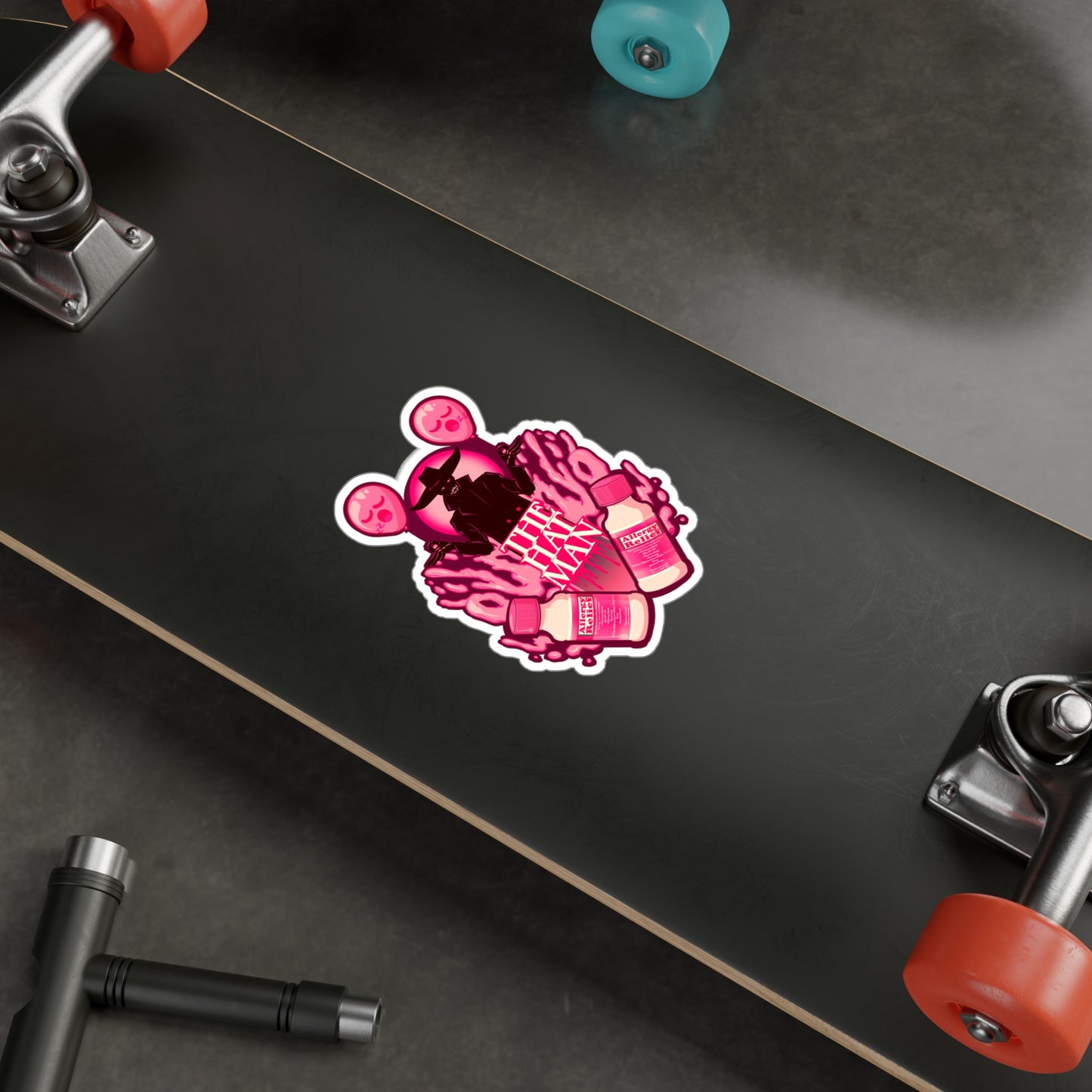 The Hat Man Kiss-Cut Vinyl Decal