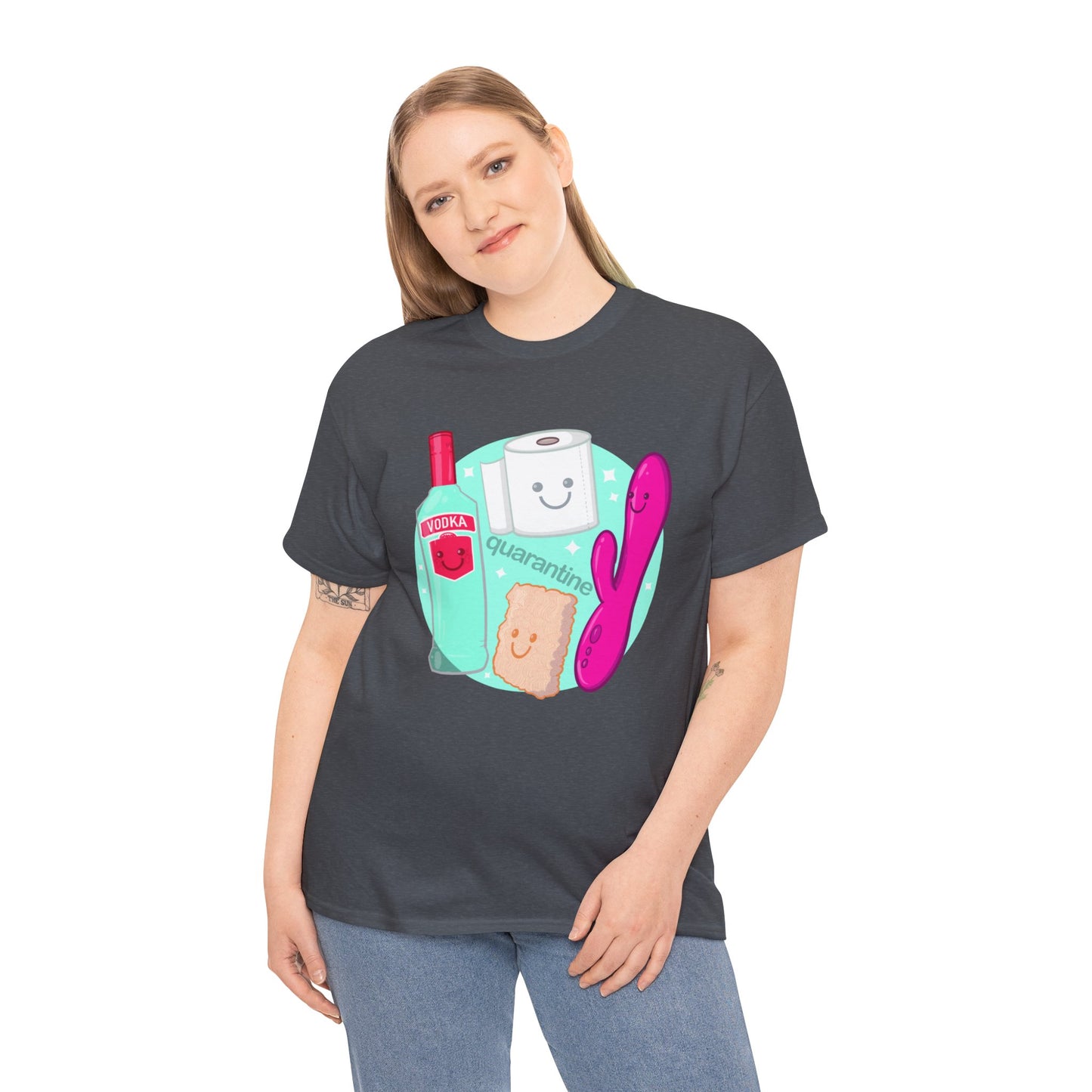 Quarantine Unisex Heavy Cotton Tee