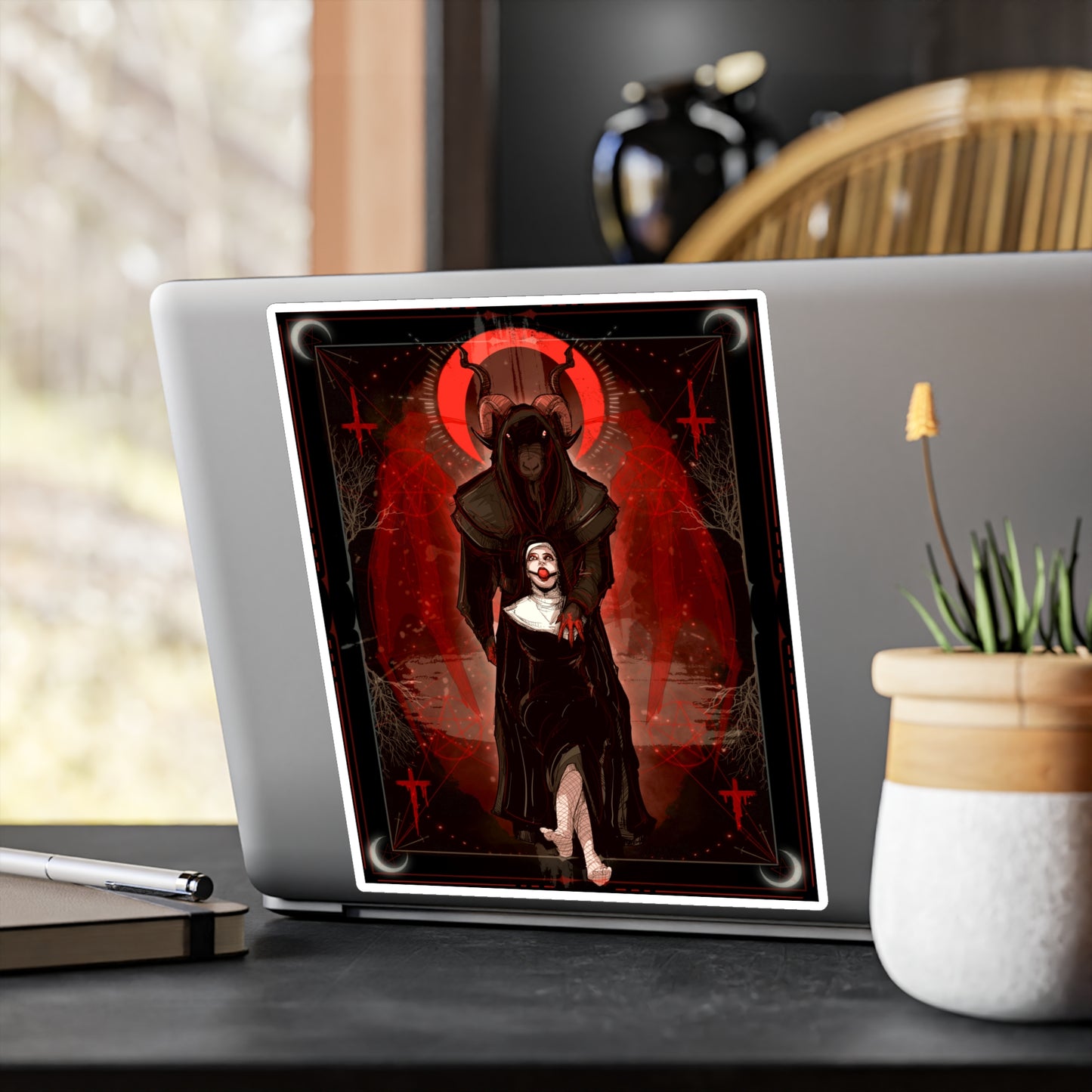 Today Satan Kiss-Cut Vinyl Decal