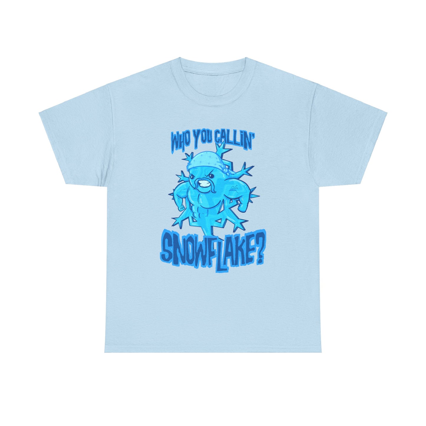 Tough Snowflake Unisex Heavy Cotton Tee