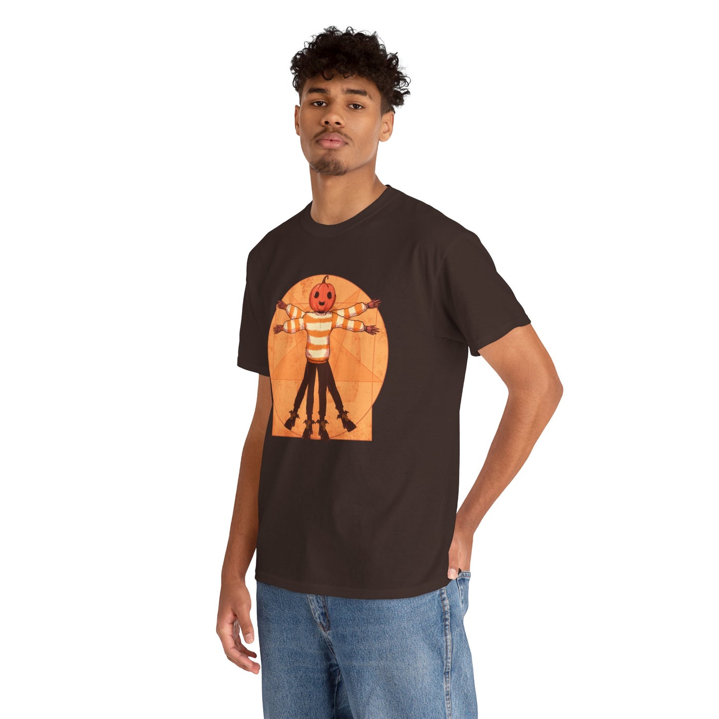 Vitruvian Halloween Unisex Heavy Cotton Tee