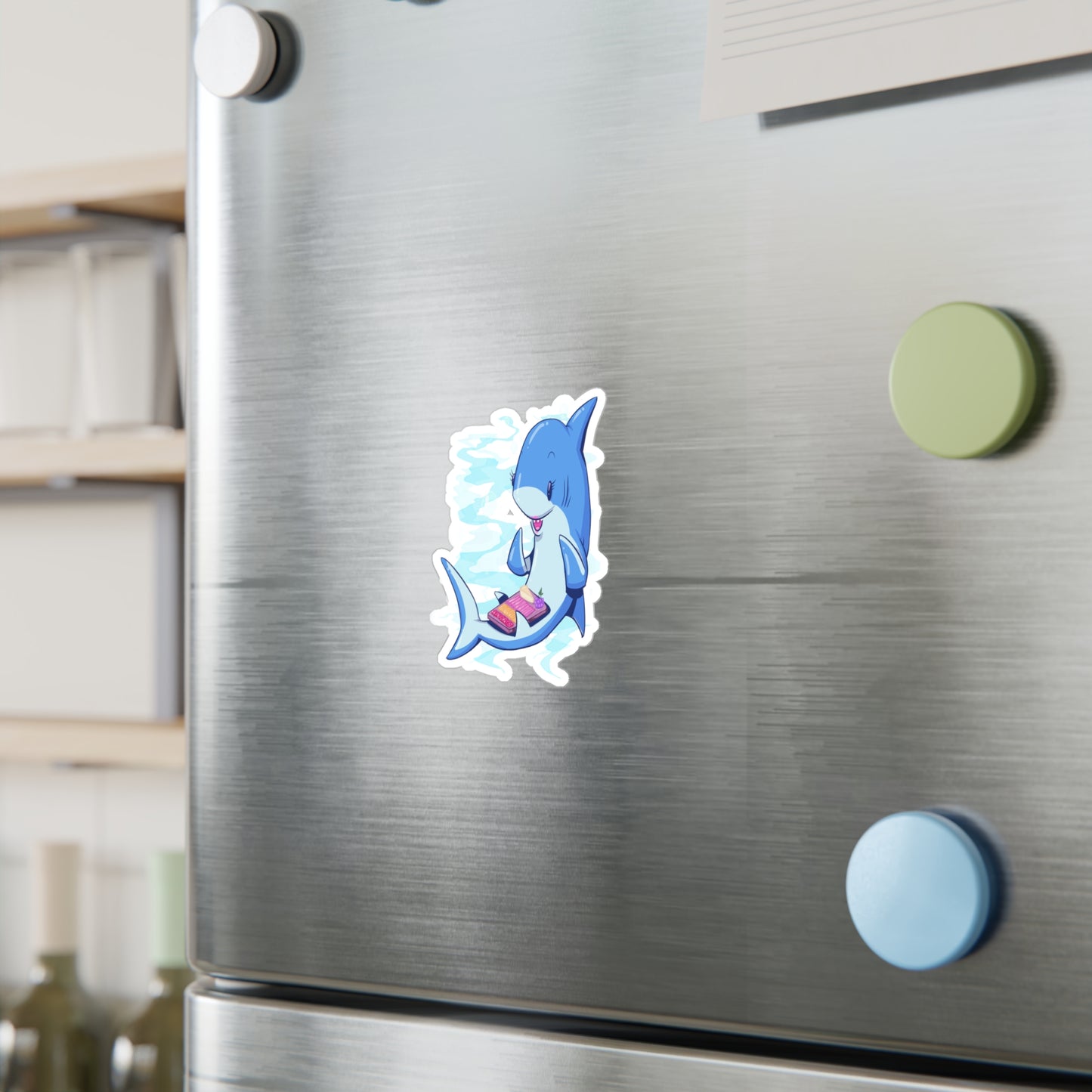 Shark-coochie Kiss-Cut Vinyl Decal