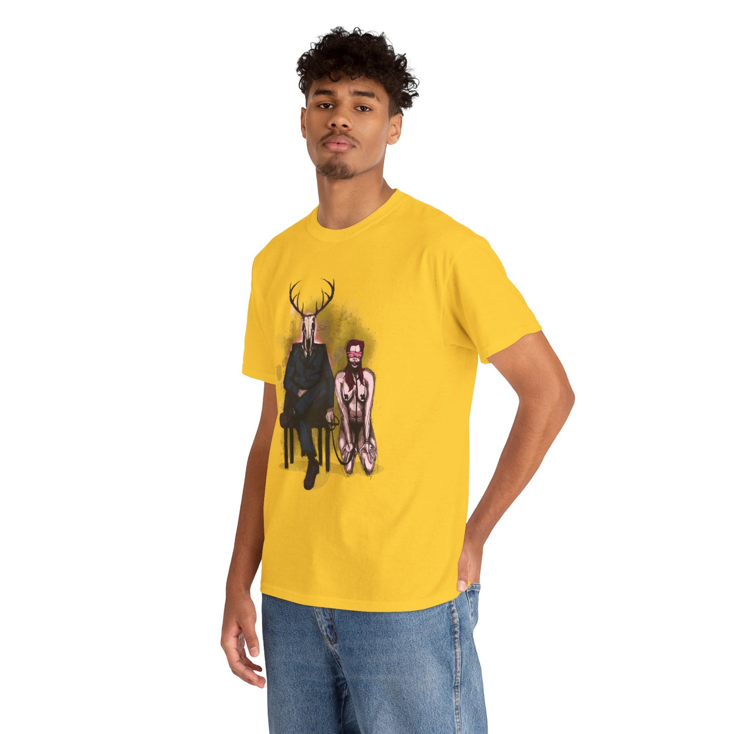 Deer Daddy Series 1: Sit Unisex Heavy Cotton Tee