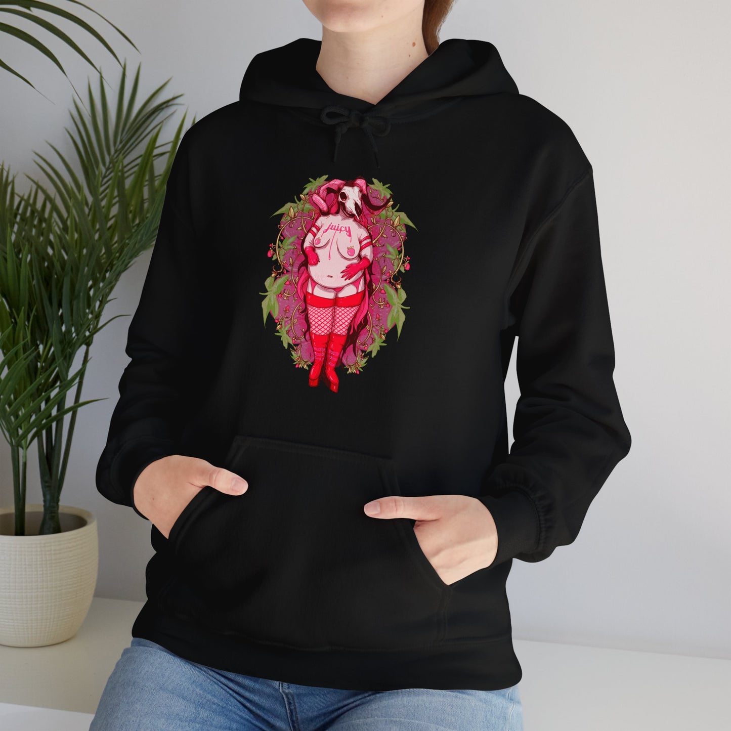 Juicy Unisex Heavy Blend Hooded Sweatshirt