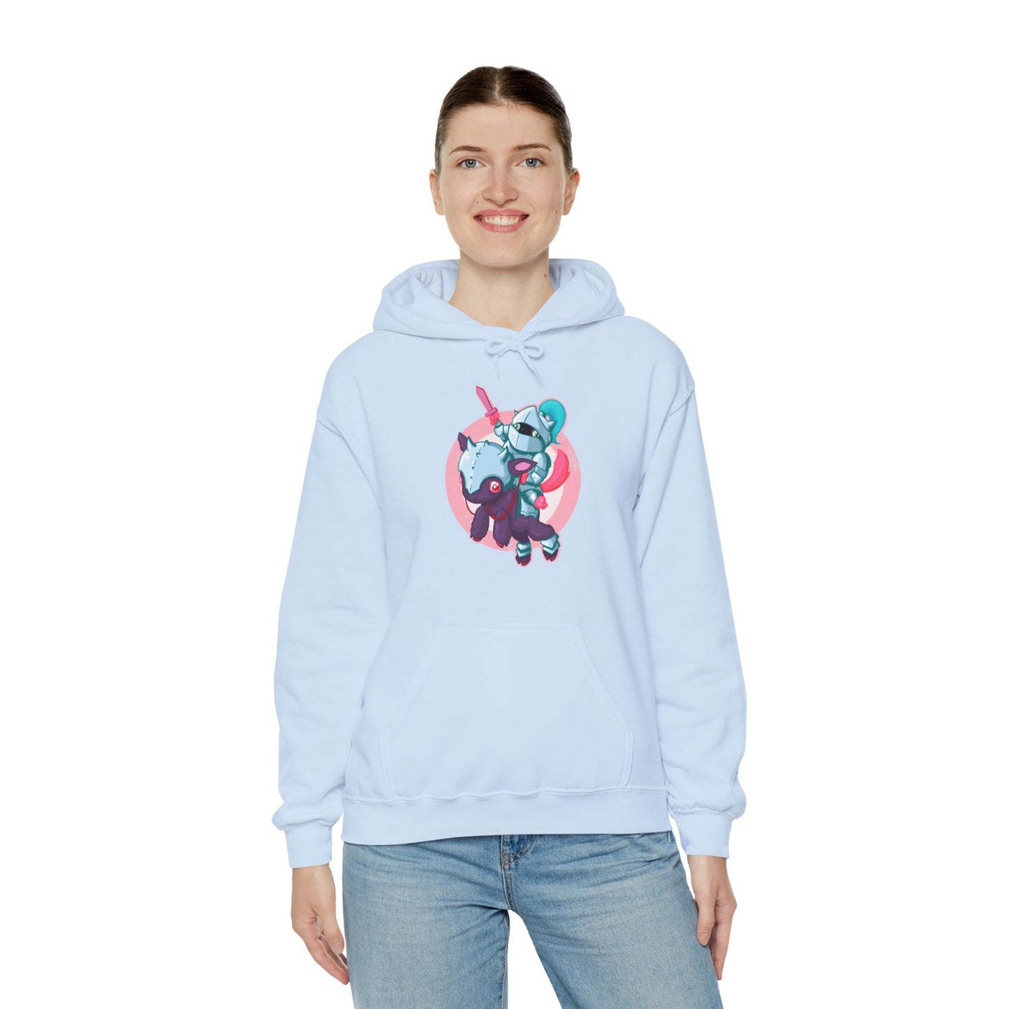 Knight In Shining Armor Unisex Heavy Blend Hooded Sweatshirt
