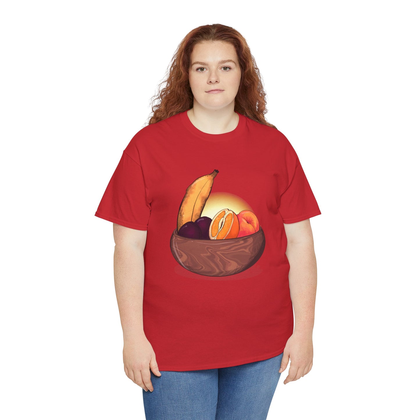 Adult Fruit Basket Unisex Heavy Cotton Tee