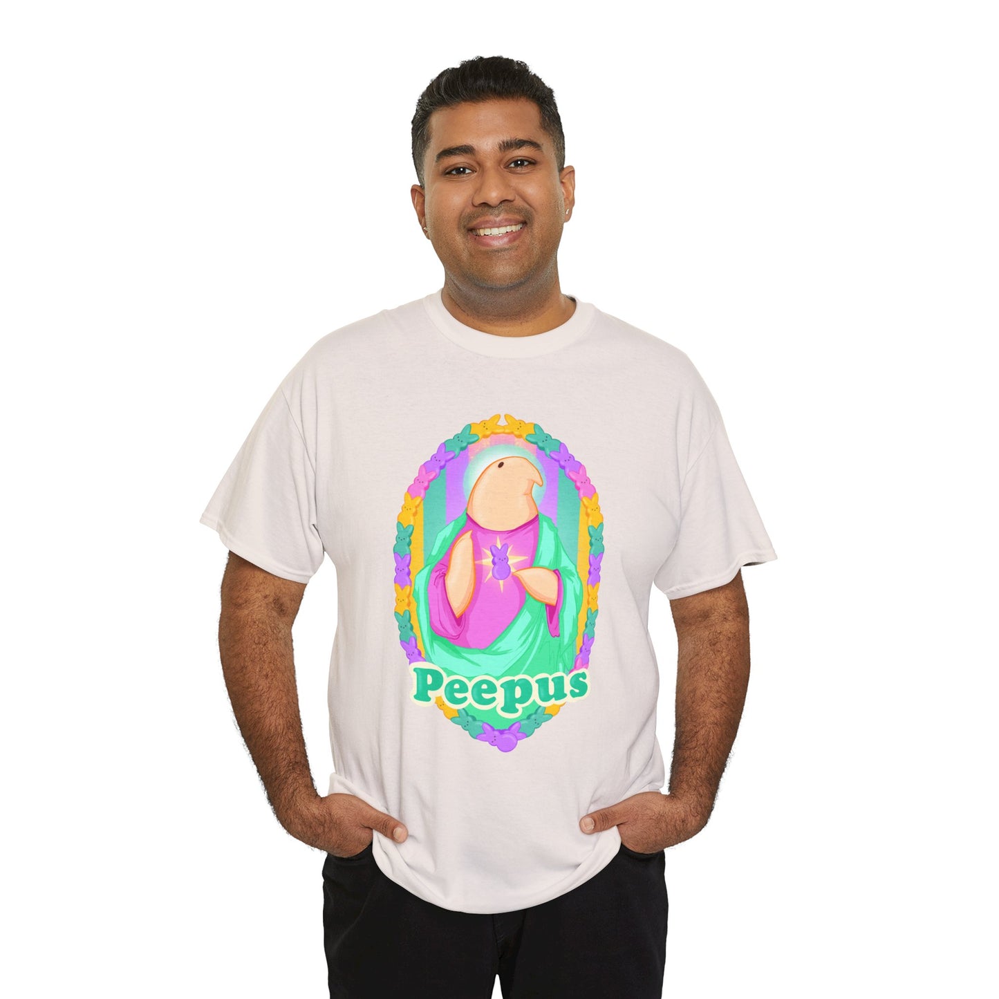Peepus Unisex Heavy Cotton Tee