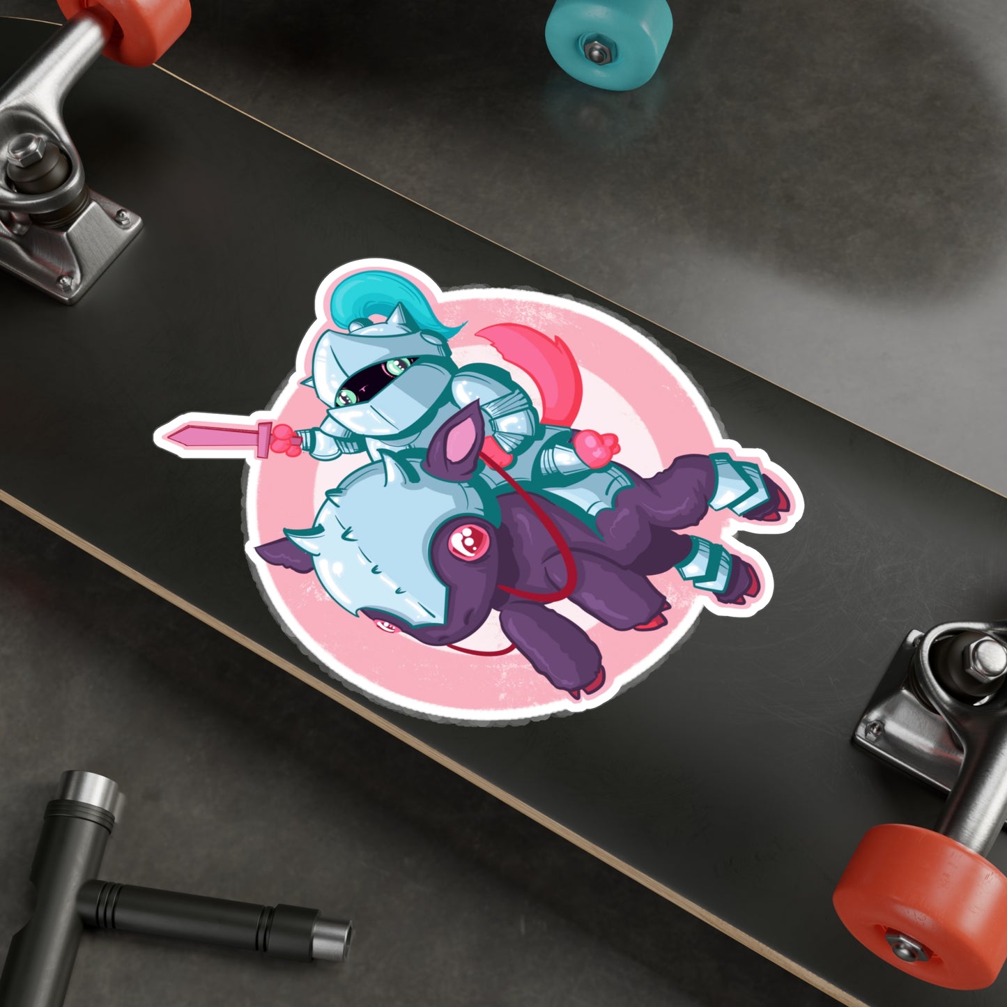 Knight In Shining Armor Kiss-Cut Vinyl Decal