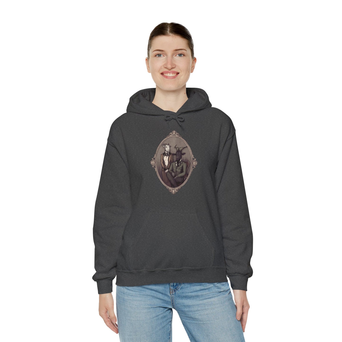 Victorian Horror Unisex Heavy Blend Hooded Sweatshirt