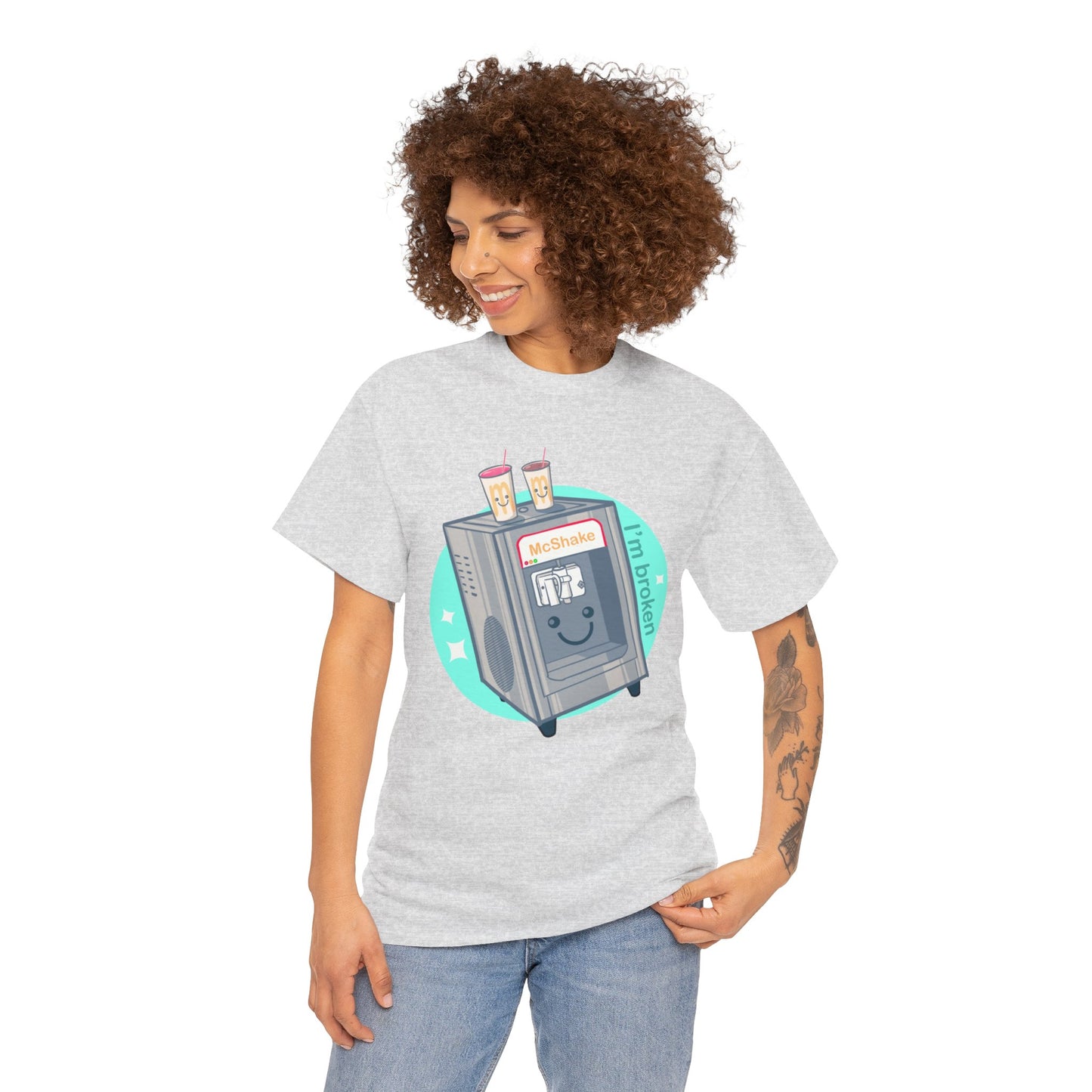 Shake Machine Unisex Heavy Cotton Tee