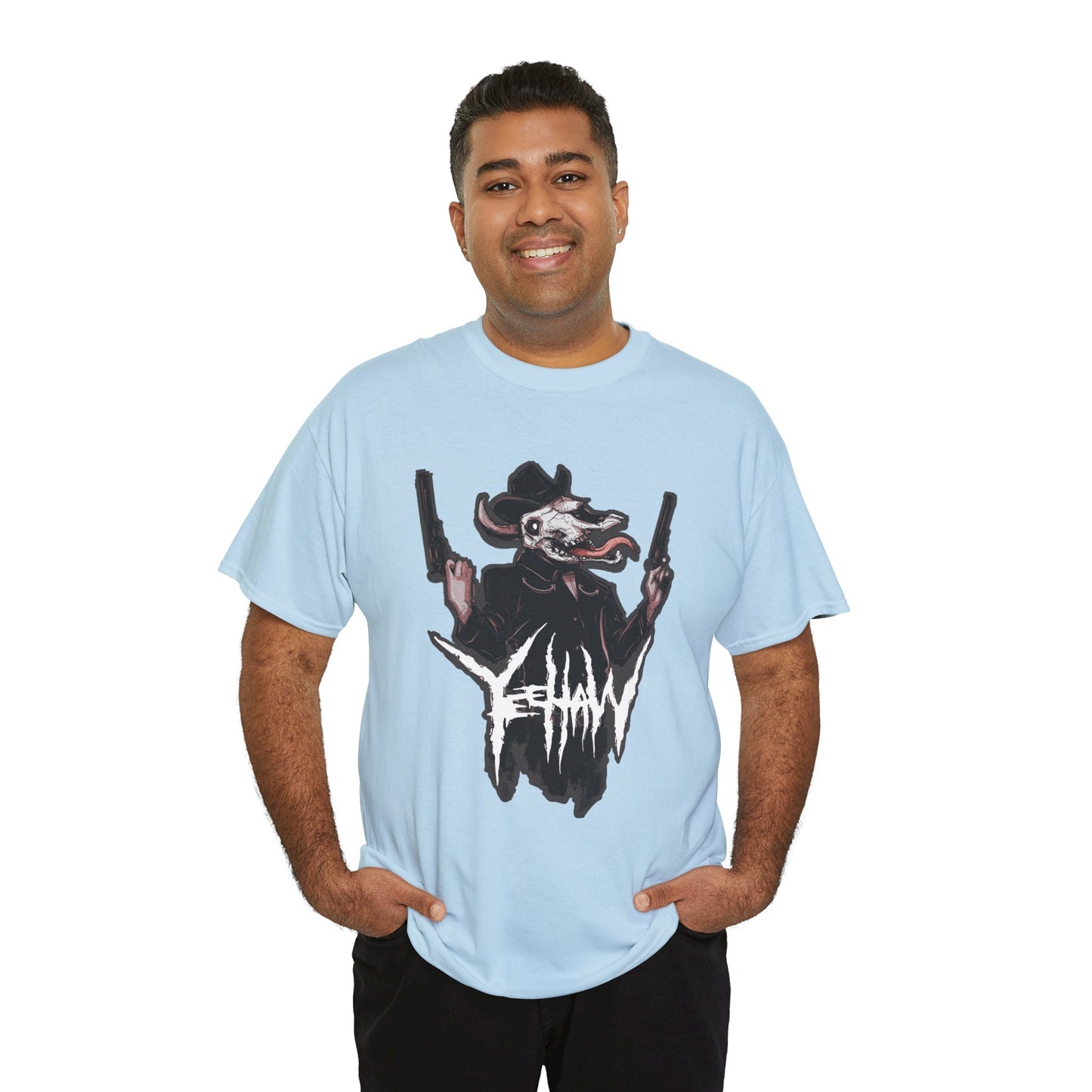 Cowboy Metal Unisex Heavy Cotton Tee