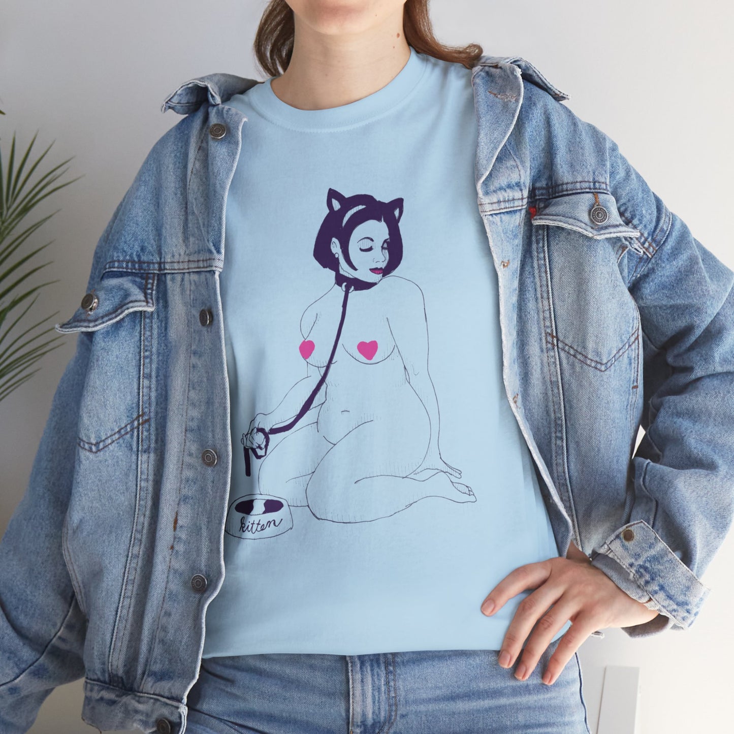 Kitten Unisex Heavy Cotton Tee