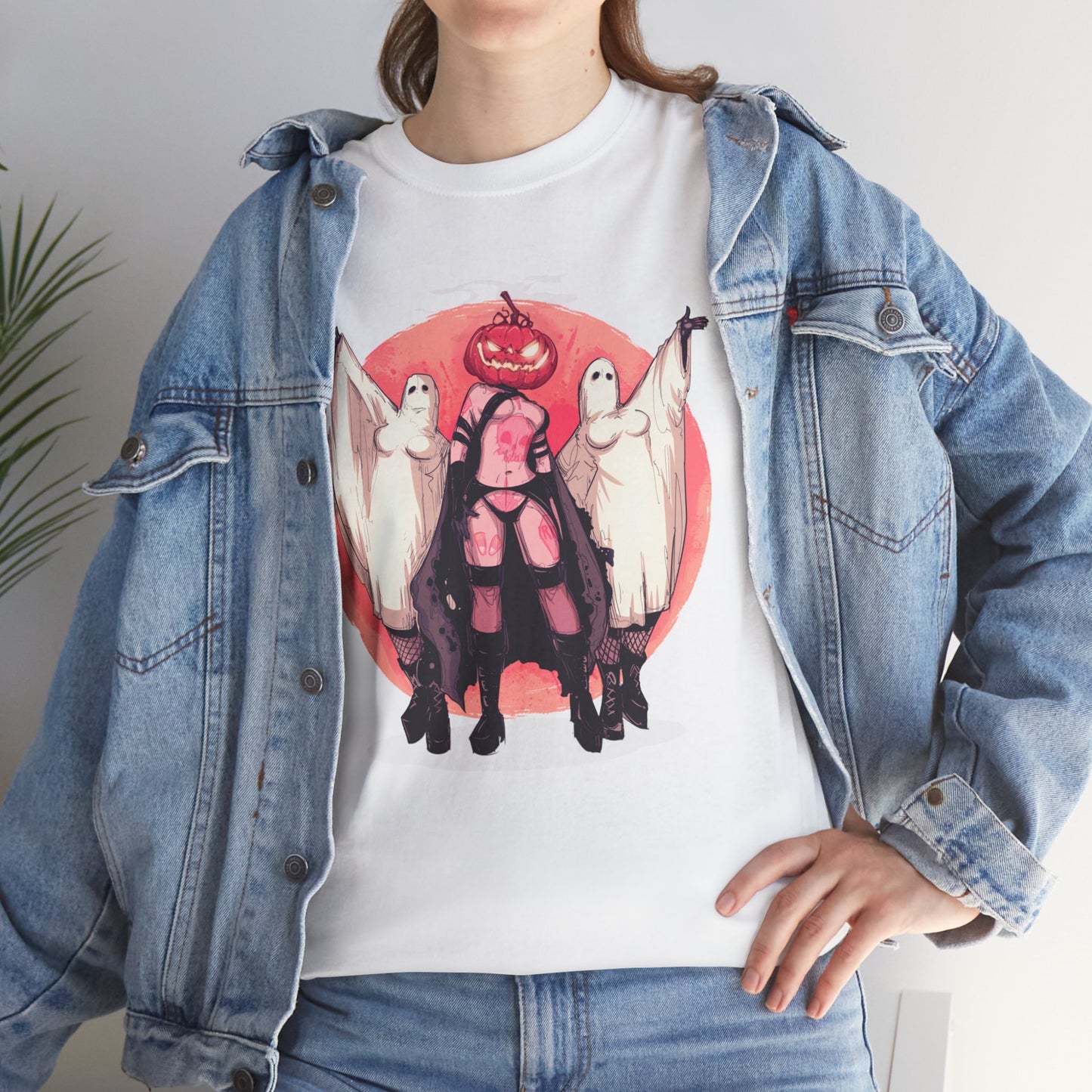 The Pumpkin Queen Returns Unisex Heavy Cotton Tee