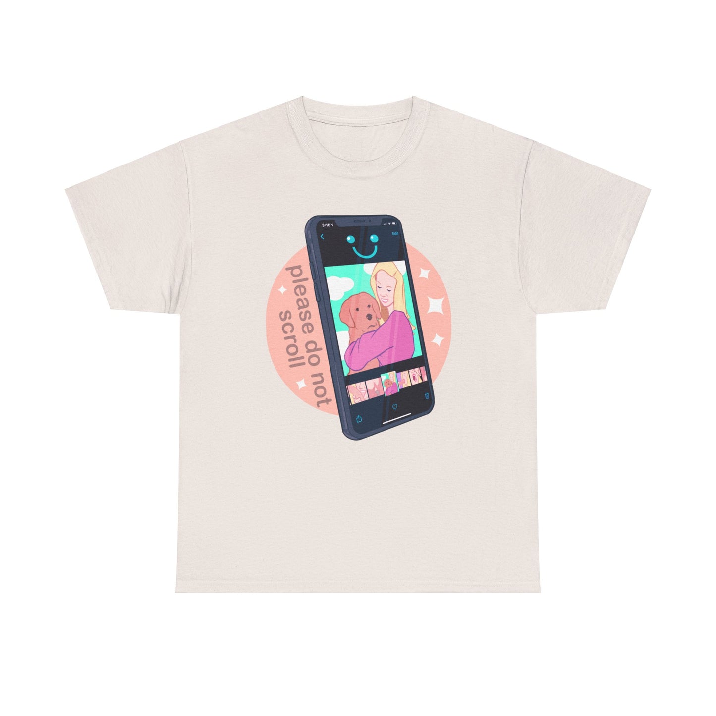 Don't Scroll Unisex Heavy Cotton Tee