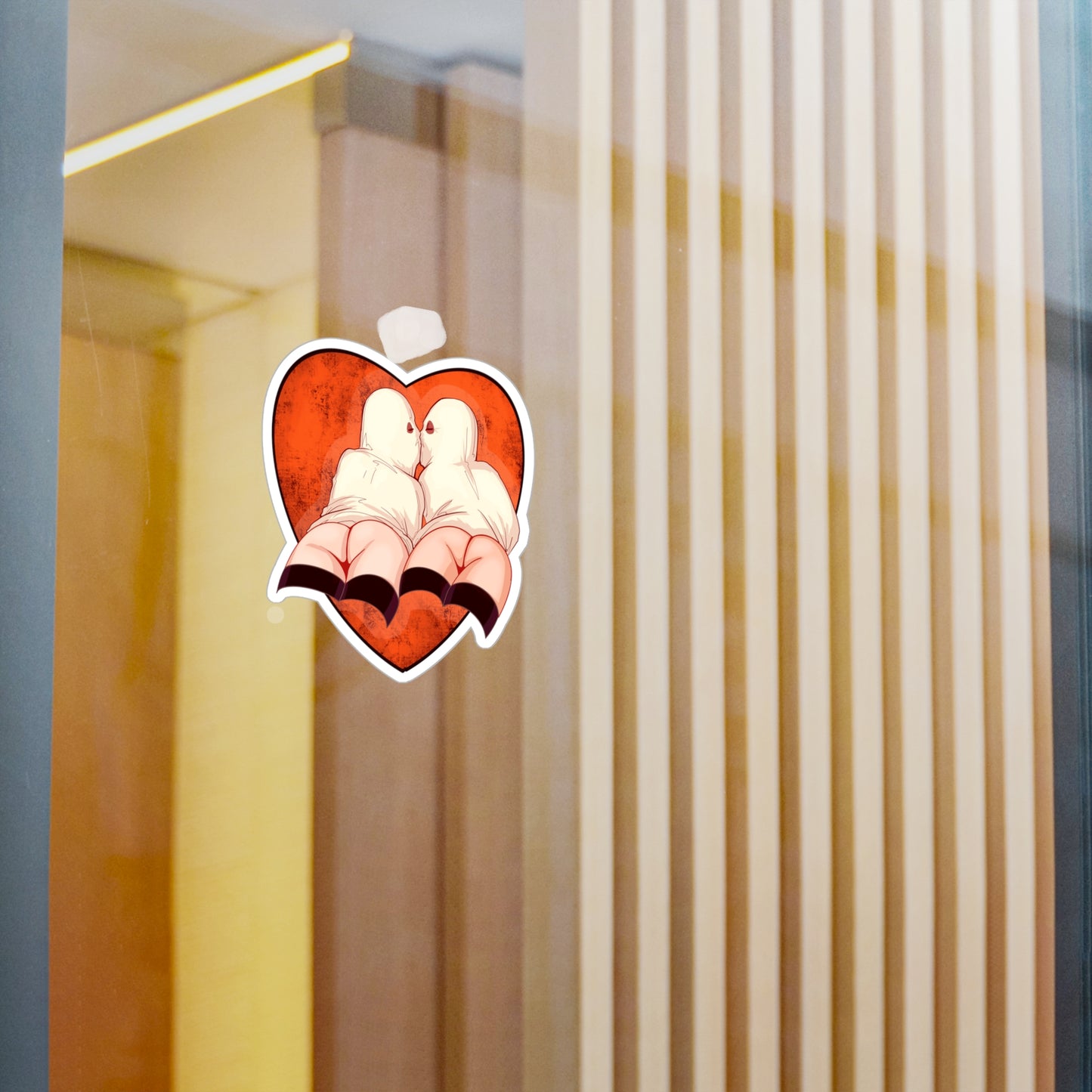 Ghost Love Kiss-Cut Vinyl Decal