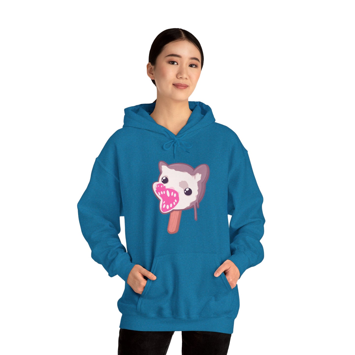 Opossum Popsicle Unisex Heavy Blend Hooded Sweatshirt