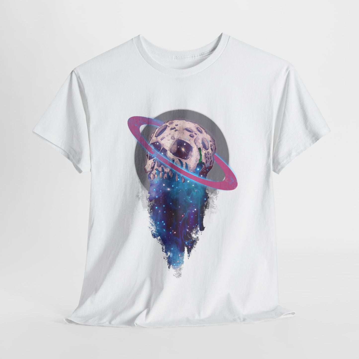 Elemental Skull Space Unisex Heavy Cotton Tee