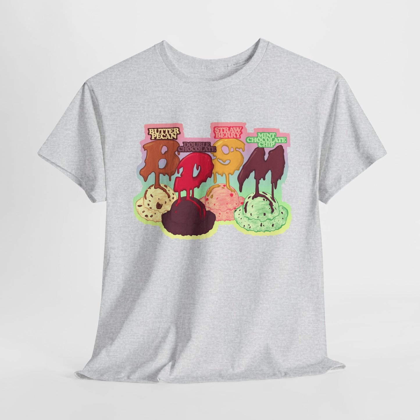 Ice Cream Unisex Heavy Cotton Tee