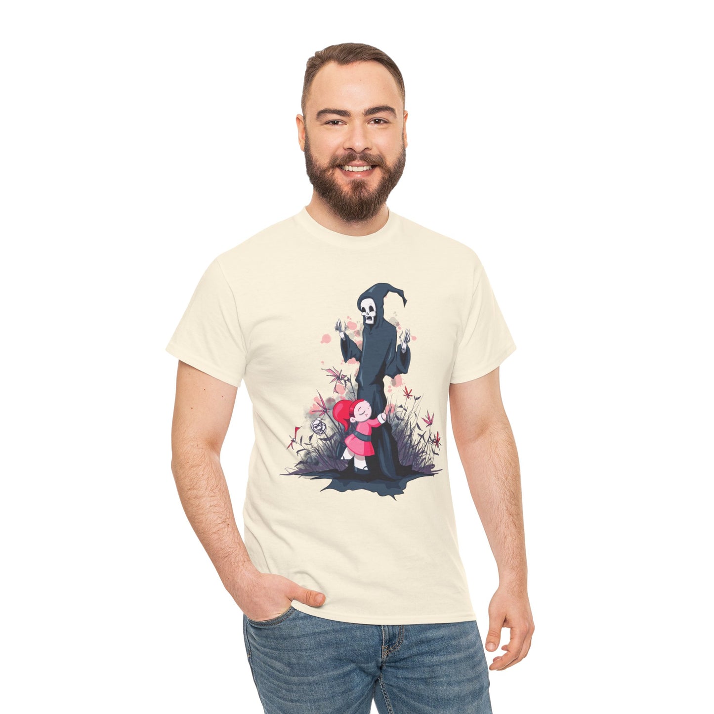 Reaper Hug Unisex Heavy Cotton Tee
