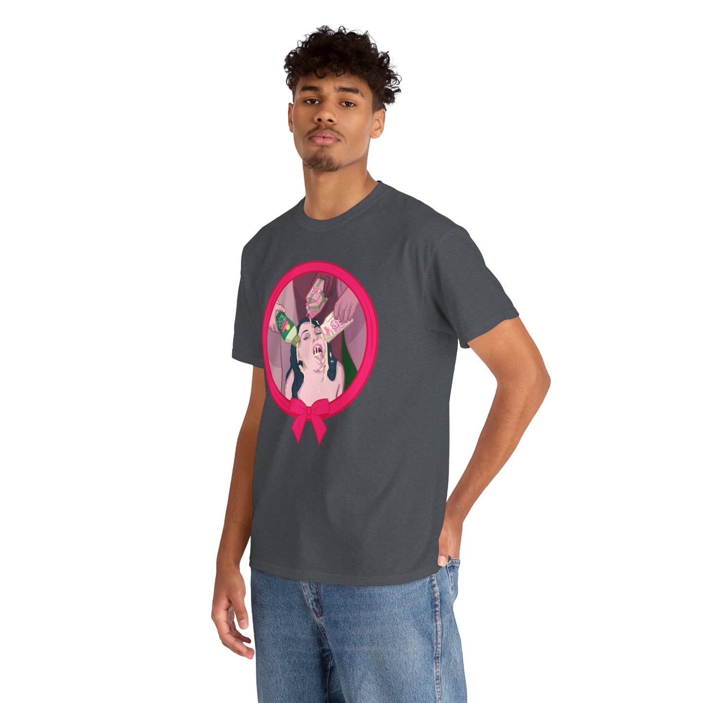 Cum All Ye Facial Unisex Heavy Cotton Tee
