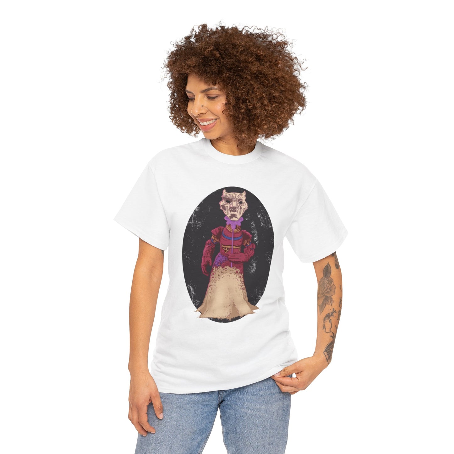 Mysterious Stranger Unisex Heavy Cotton Tee