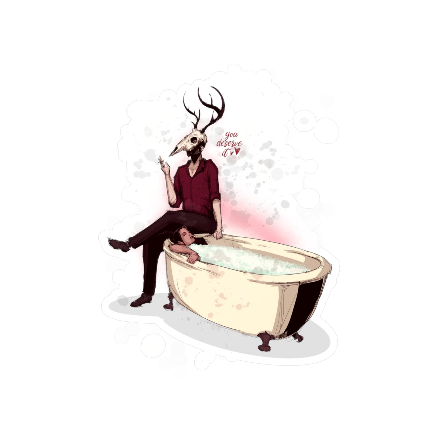 Deer Daddy Series 8: Aftercare VI Kiss-Cut Vinyl Decal