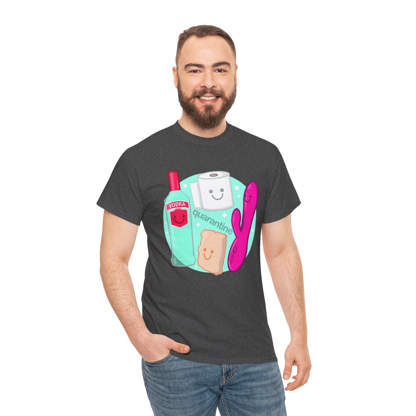 Quarantine Unisex Heavy Cotton Tee