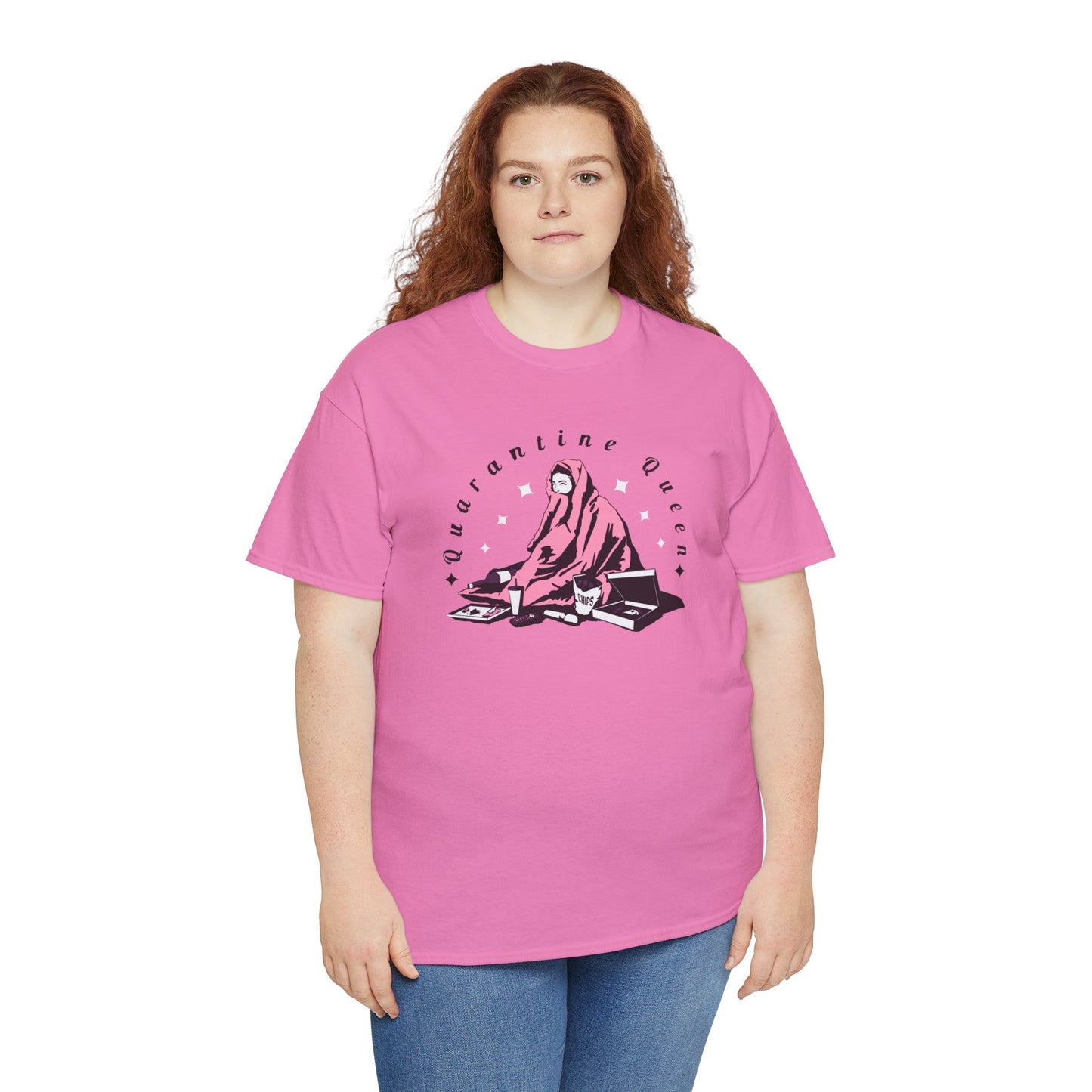 Quarantine Queen Unisex Heavy Cotton Tee