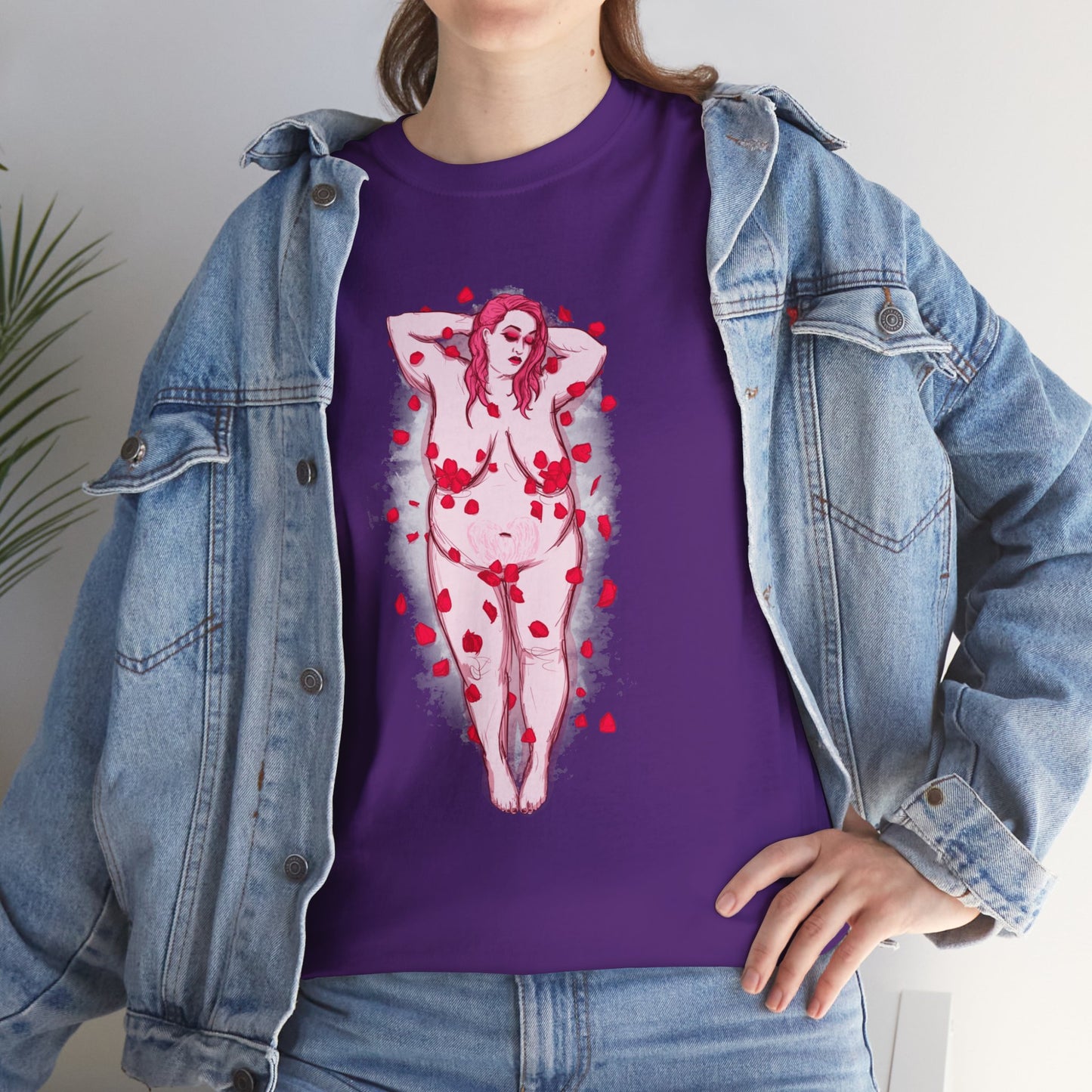 Stretch Heart Unisex Heavy Cotton Tee