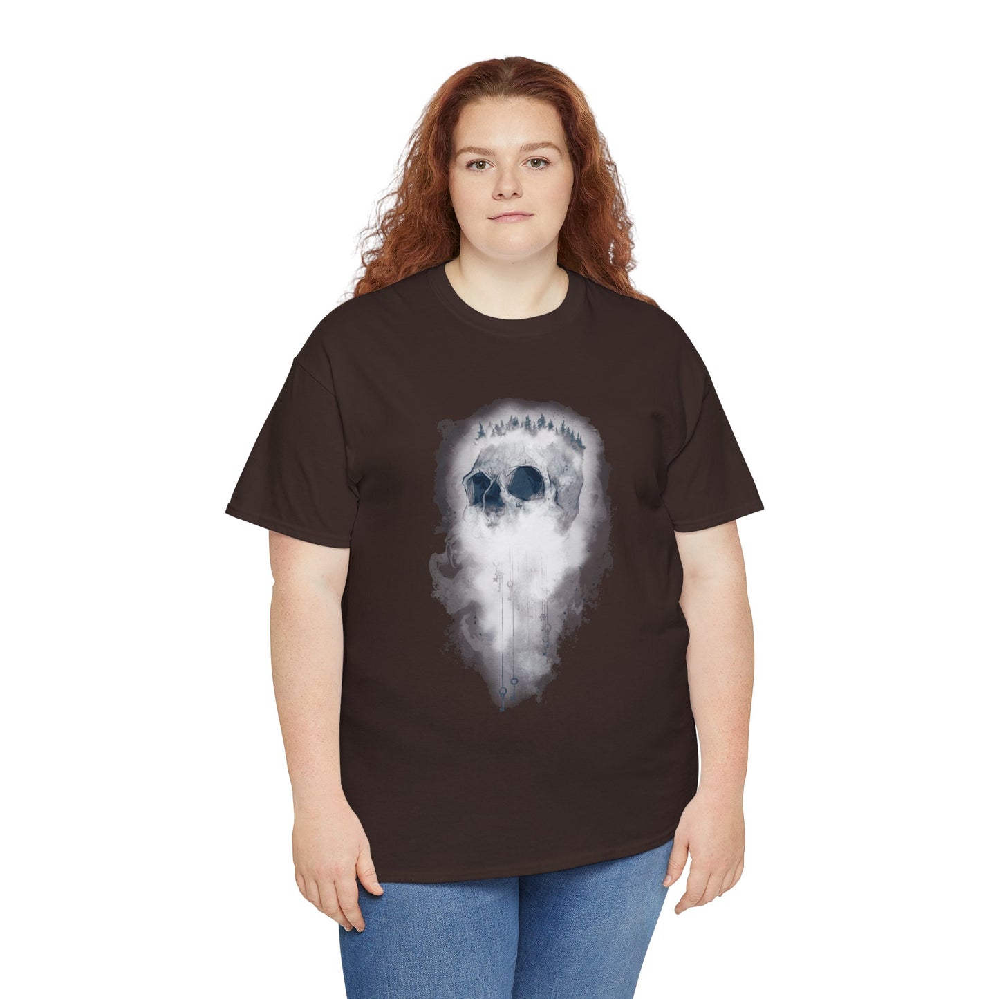 Elemental Skull Air Unisex Heavy Cotton Tee